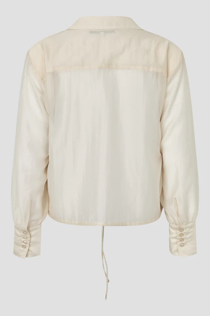 Second Female Bluse -  Warne Bluse i Egret