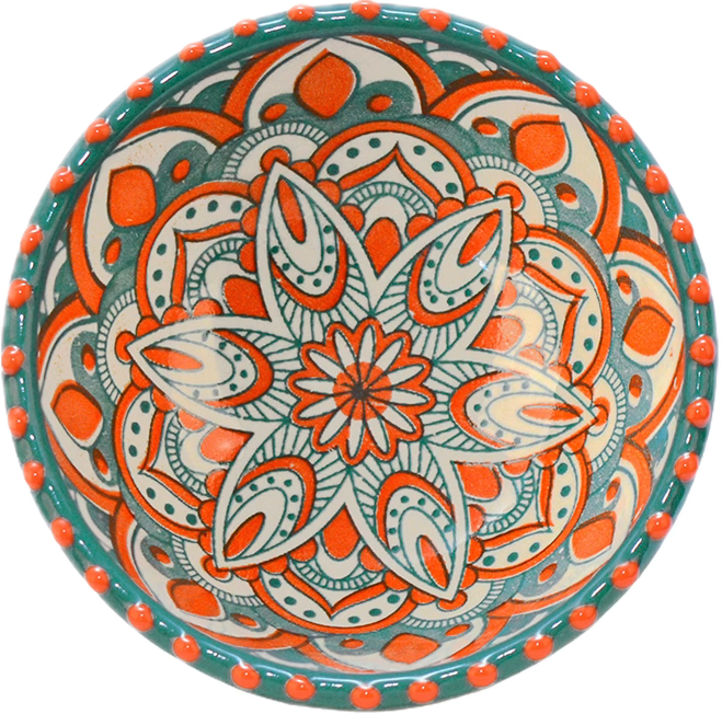By Spliid Keramik Skål - 1239 Gazania Tapas Mini Skål Ø9 Orange