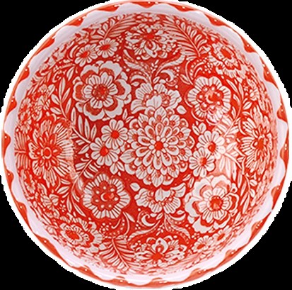 By Spliid Keramik Skål - Florencia Tapas Skål Small i Coral Lavendel Ø14cm H5cm