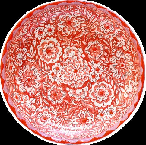 By Spliid Keramik Skål - Florencia Lav Skål Small i Coral Lavendel Ø18cm H4,5cm