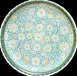 By Spliid Keramik Fad - Florencia Fad Stor Ø31cm i Aqua Gul