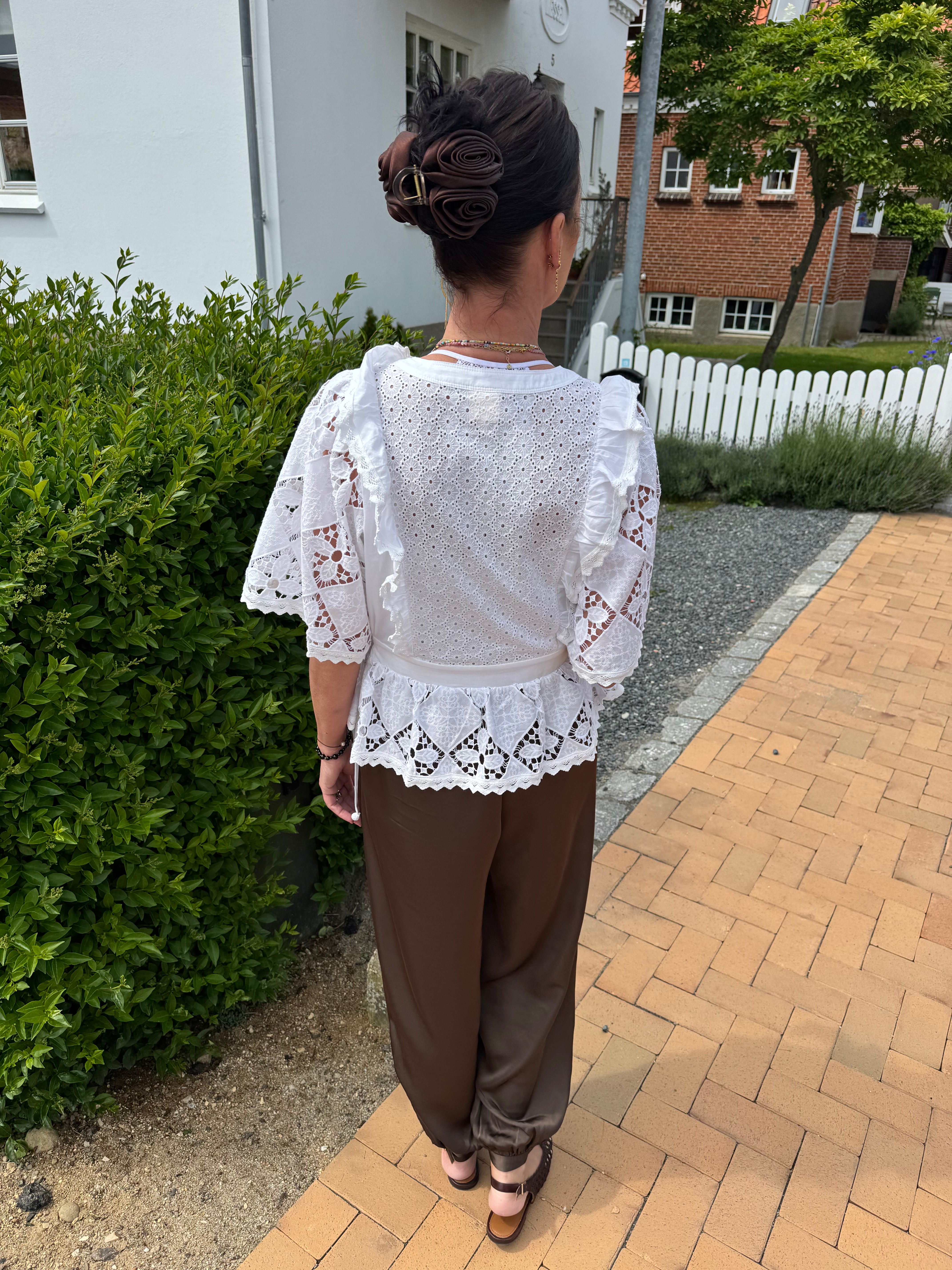 Gossia Bluse - LanaGO Bluse i Hvid