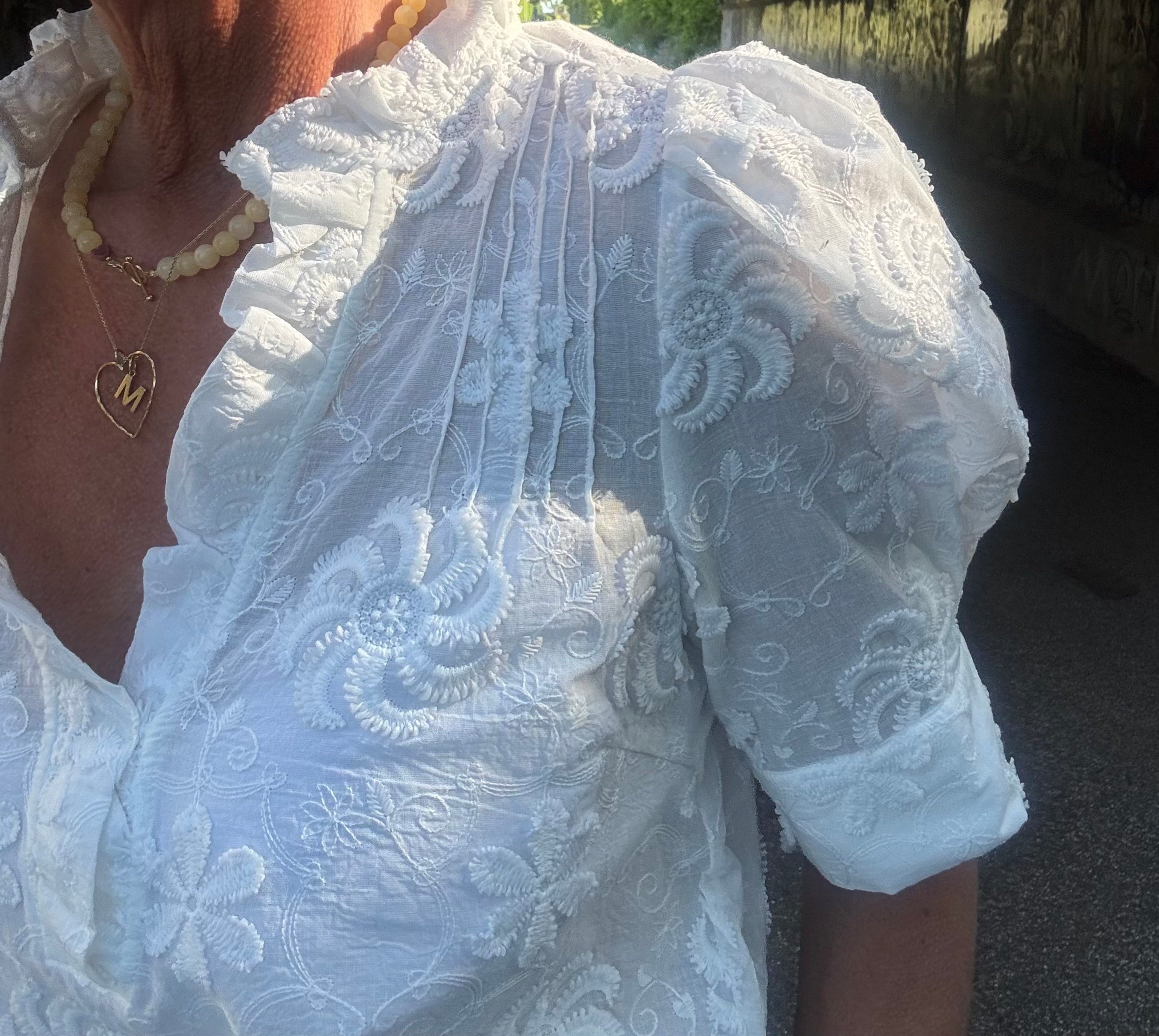 Gossia Bluse - AmarGO Dia Bluse i Hvid