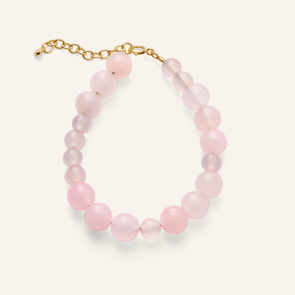 Pernille Corydon Armbånd - Blush Armbånd Rosa Forgyldt