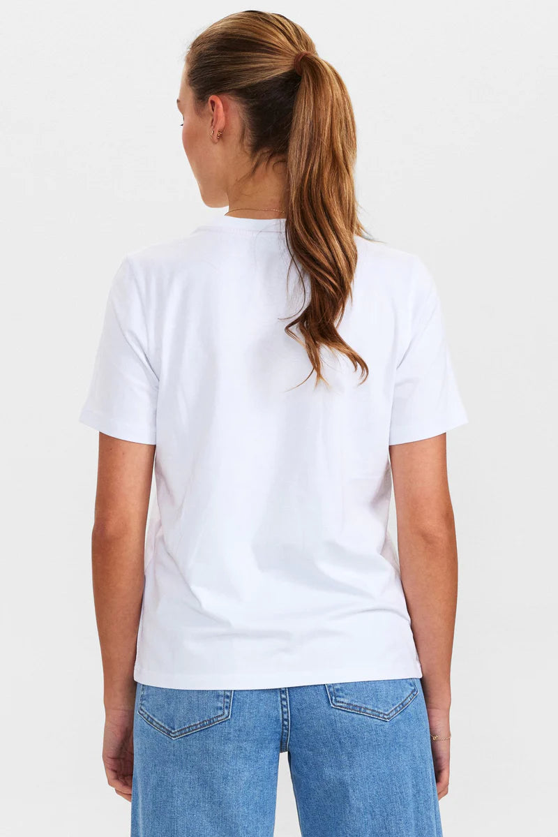 Nümph - NuKazumi T-shirt i Hvid
