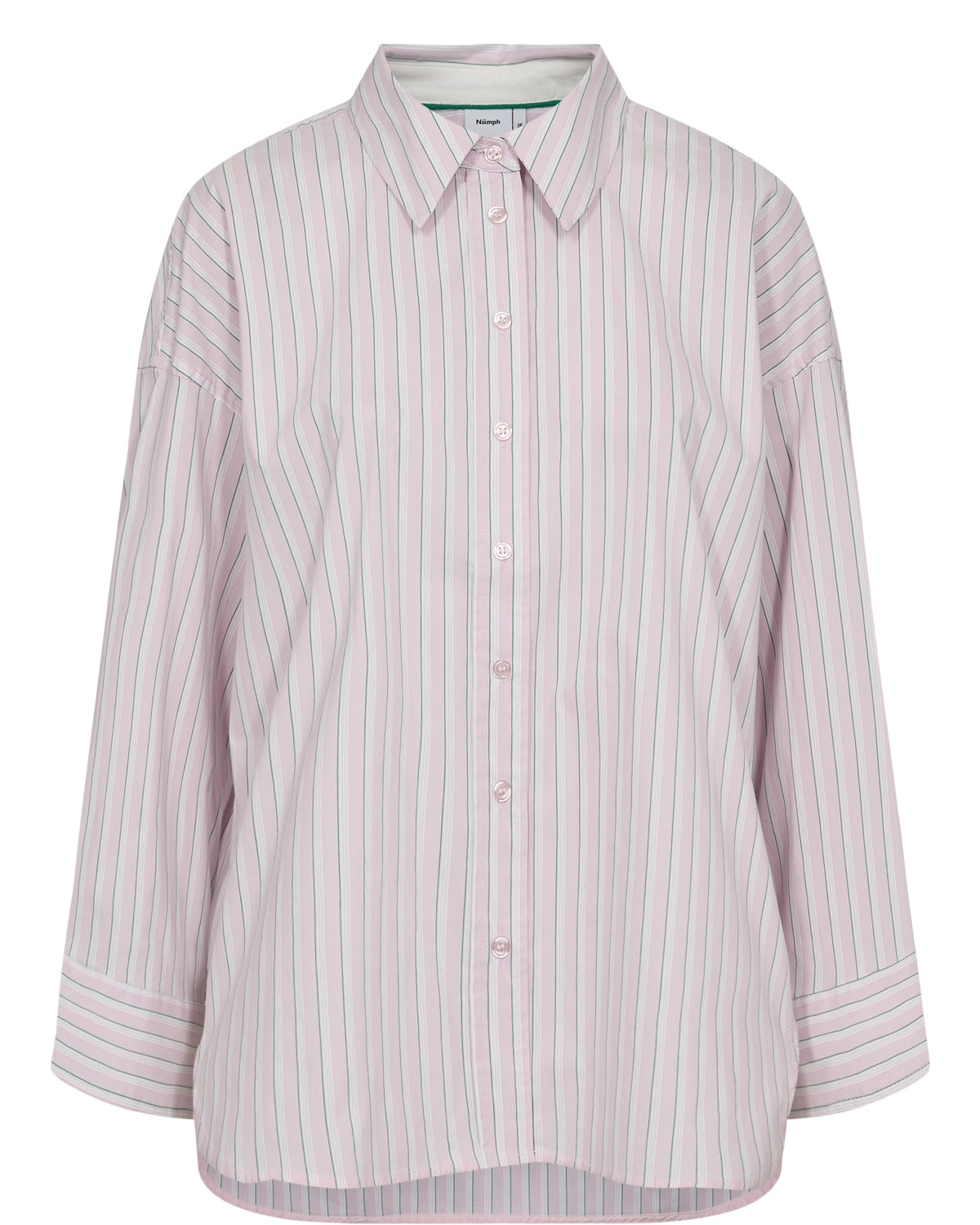 Nümph Skjorte - NuEloise Stripe Skjorte i Pink Lady