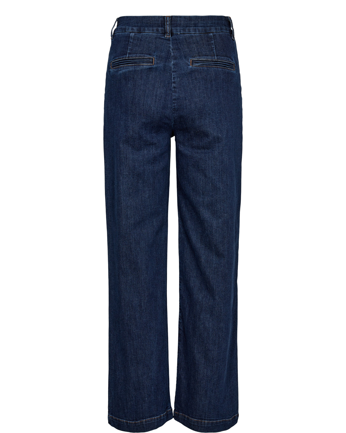 Nümph Jeans - NuAmber Med Knapper Jeans i Dark Blue Denim