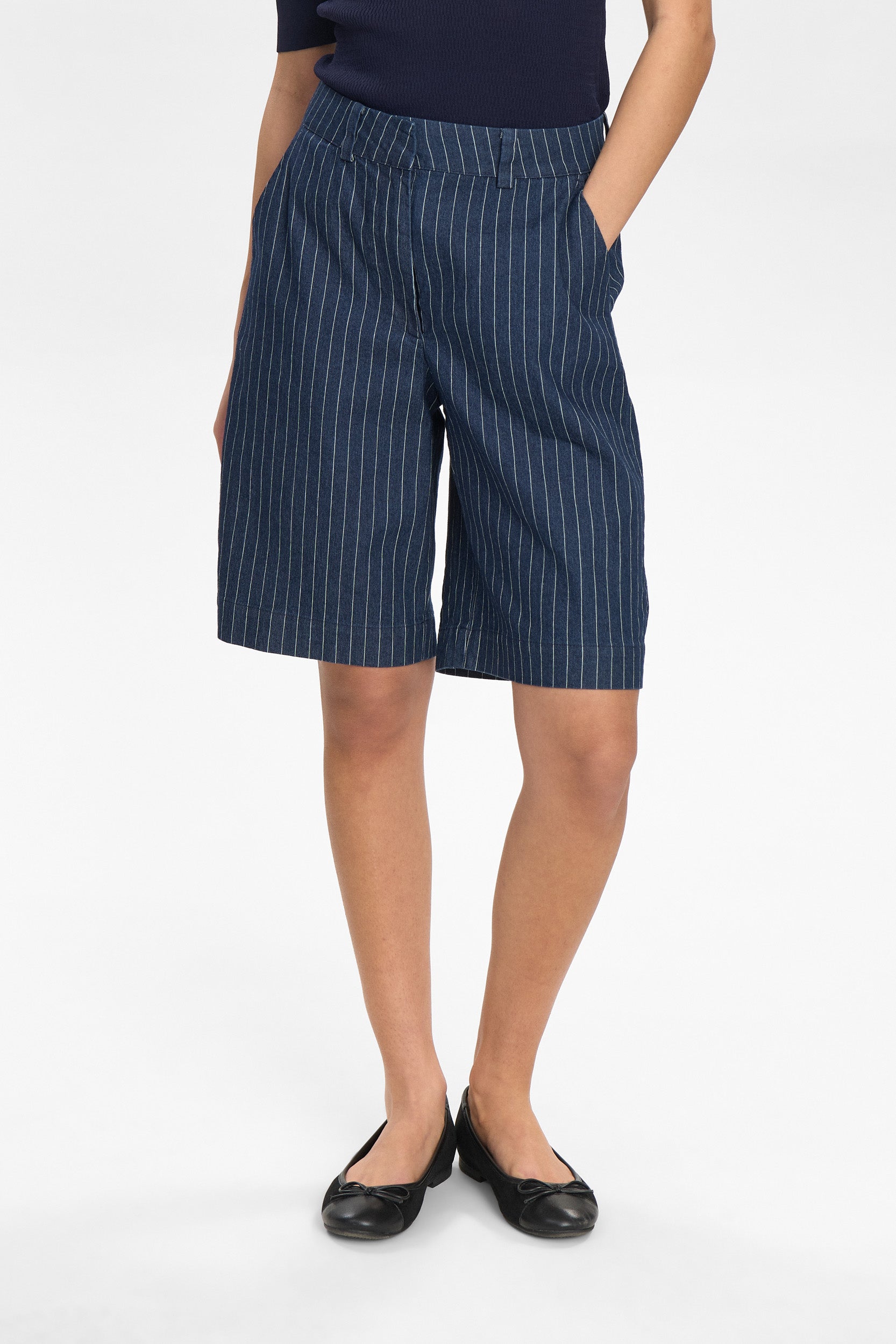 Nümph Shorts - NuVibeke Shorts i Medium Blue Denim