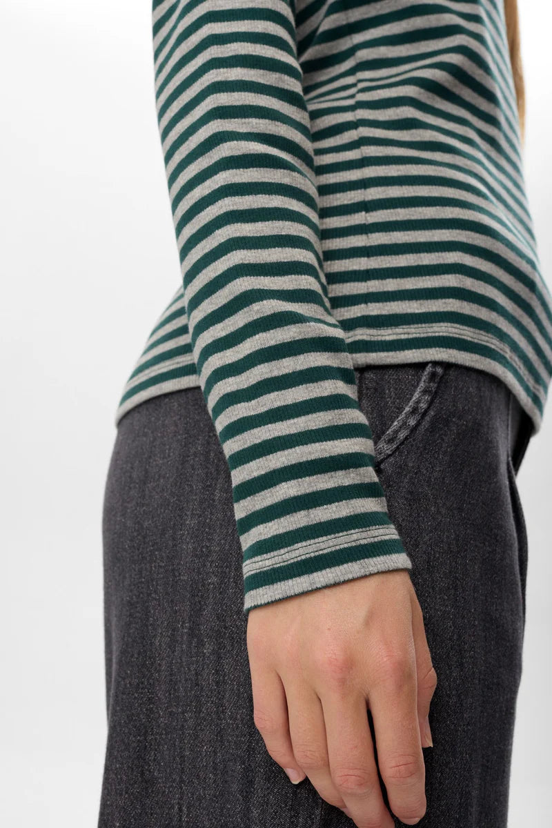 Nümph Bluse - NuMelany LS Bluse i Rain Forest