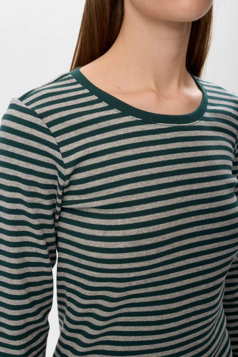 Nümph Bluse - NuMelany LS Bluse i Rain Forest