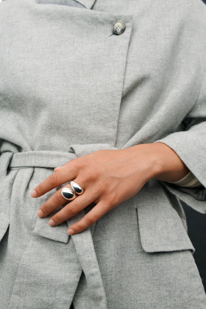 Pernille Corydon Fingerring - La Pausa Ring i Sølv