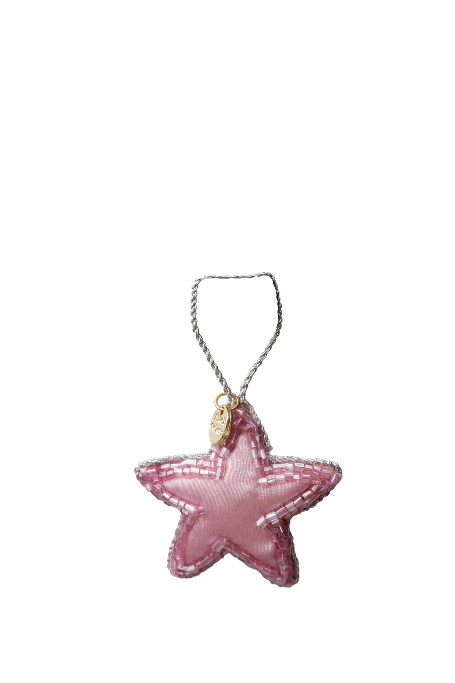 Black Colour Julepynt - BcMini Star Christmas Ornament i Pink