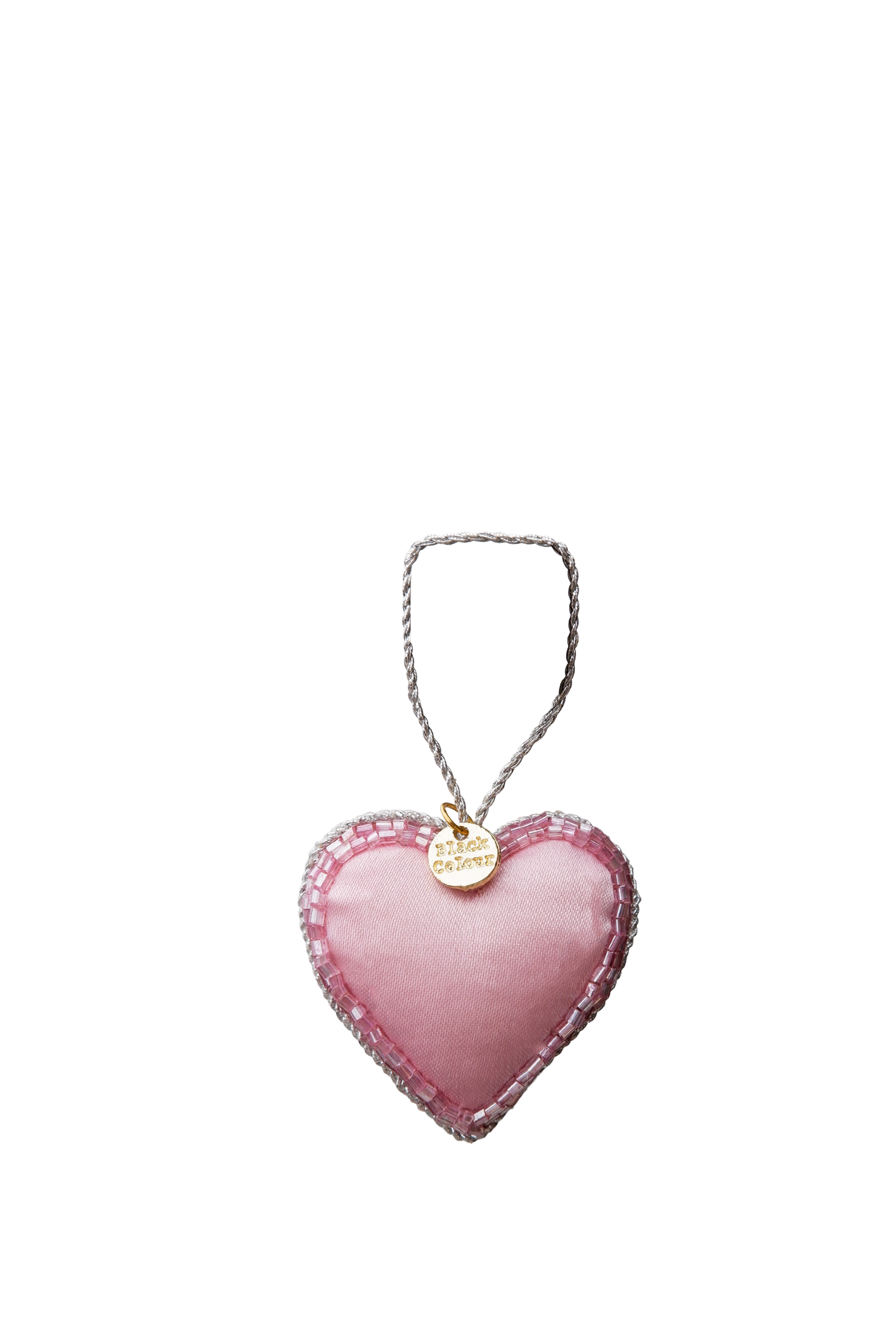 Black Colour Julepynt - BcMini Heart Christmas Ornament i Pink