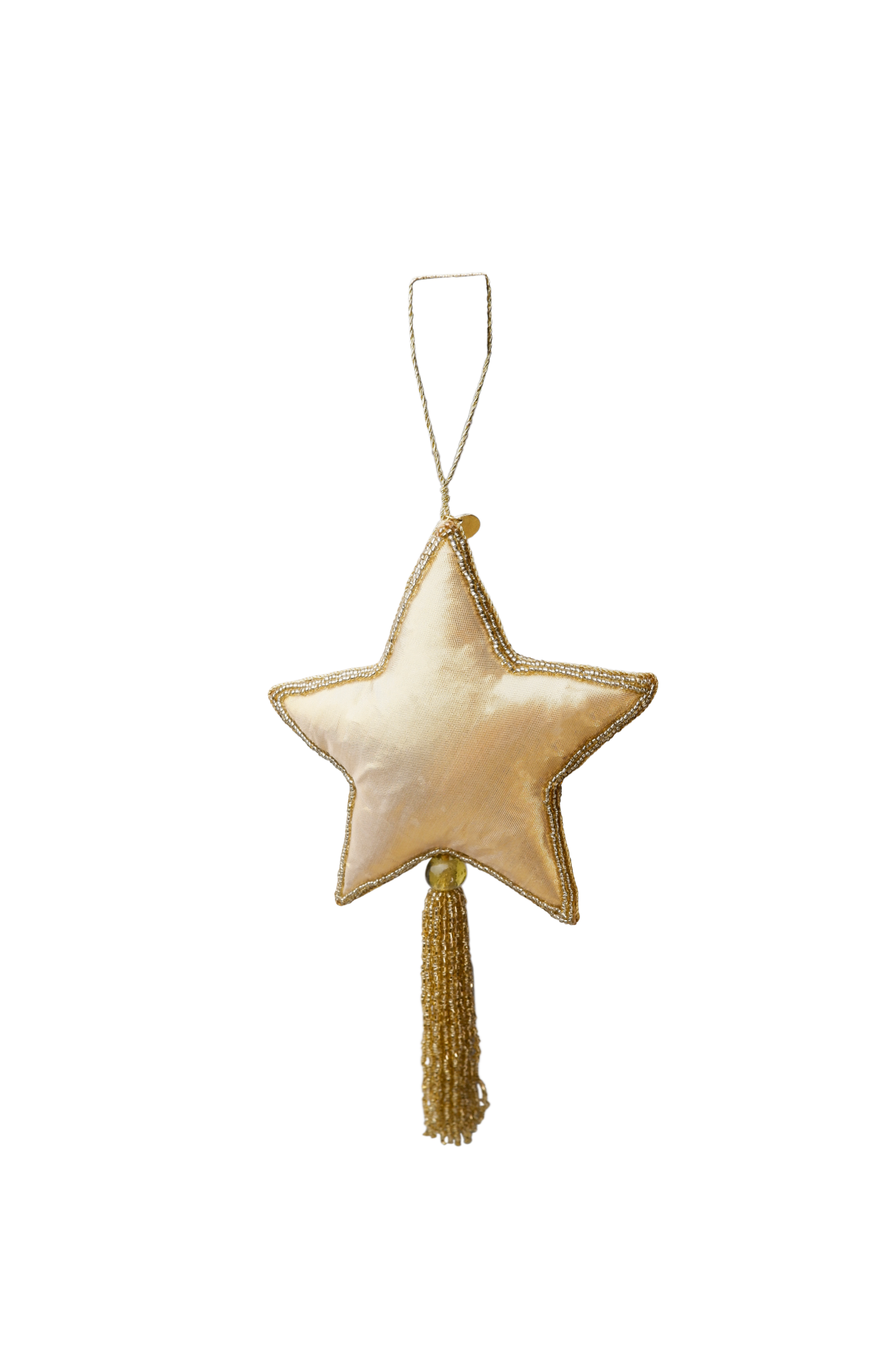 Black Colour Julepynt - BcXL Tassel Star Christmas Ornament Guld