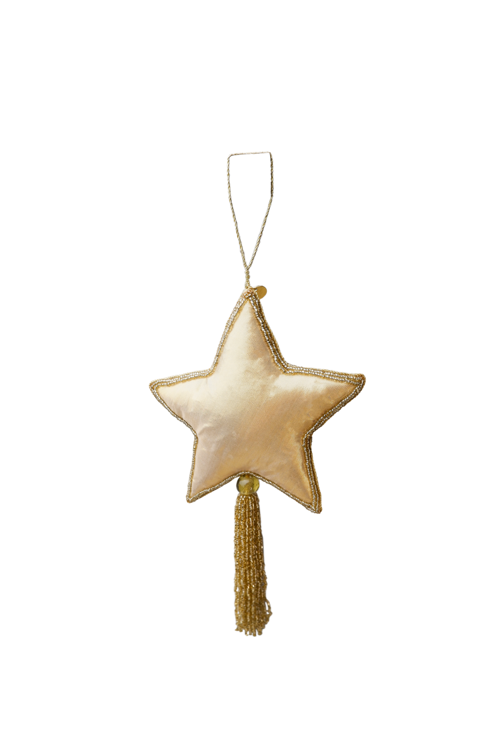 Black Colour Julepynt - BcXL Tassel Star Christmas Ornament Guld