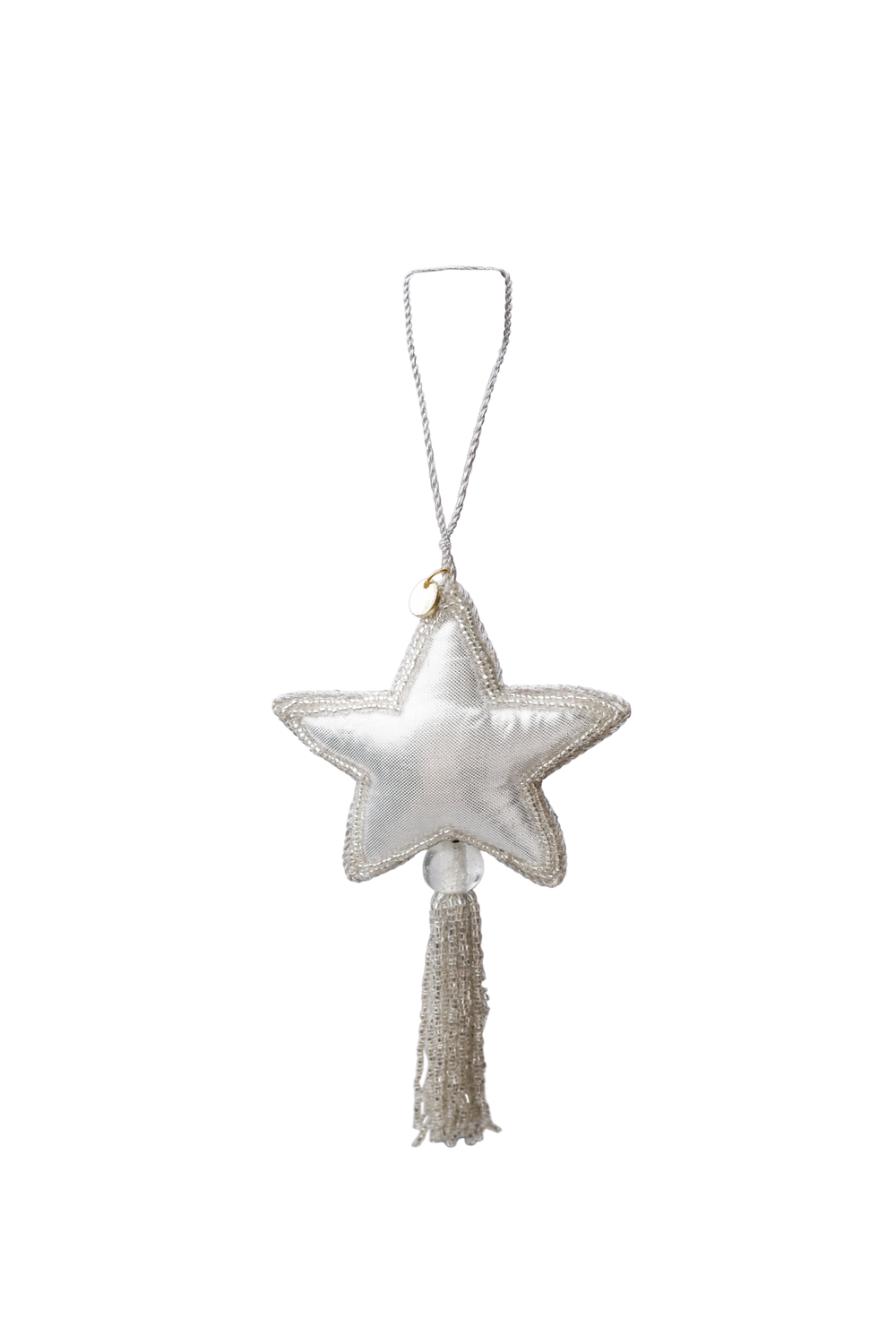 Black Colour Julepynt - BcTassel Star Christmas Ornament Sølv