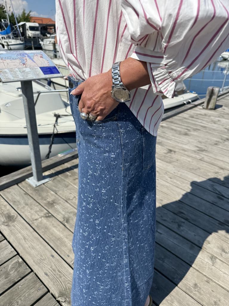 Gossia Nederdel - GigiGo Nederdel i Blue Denim