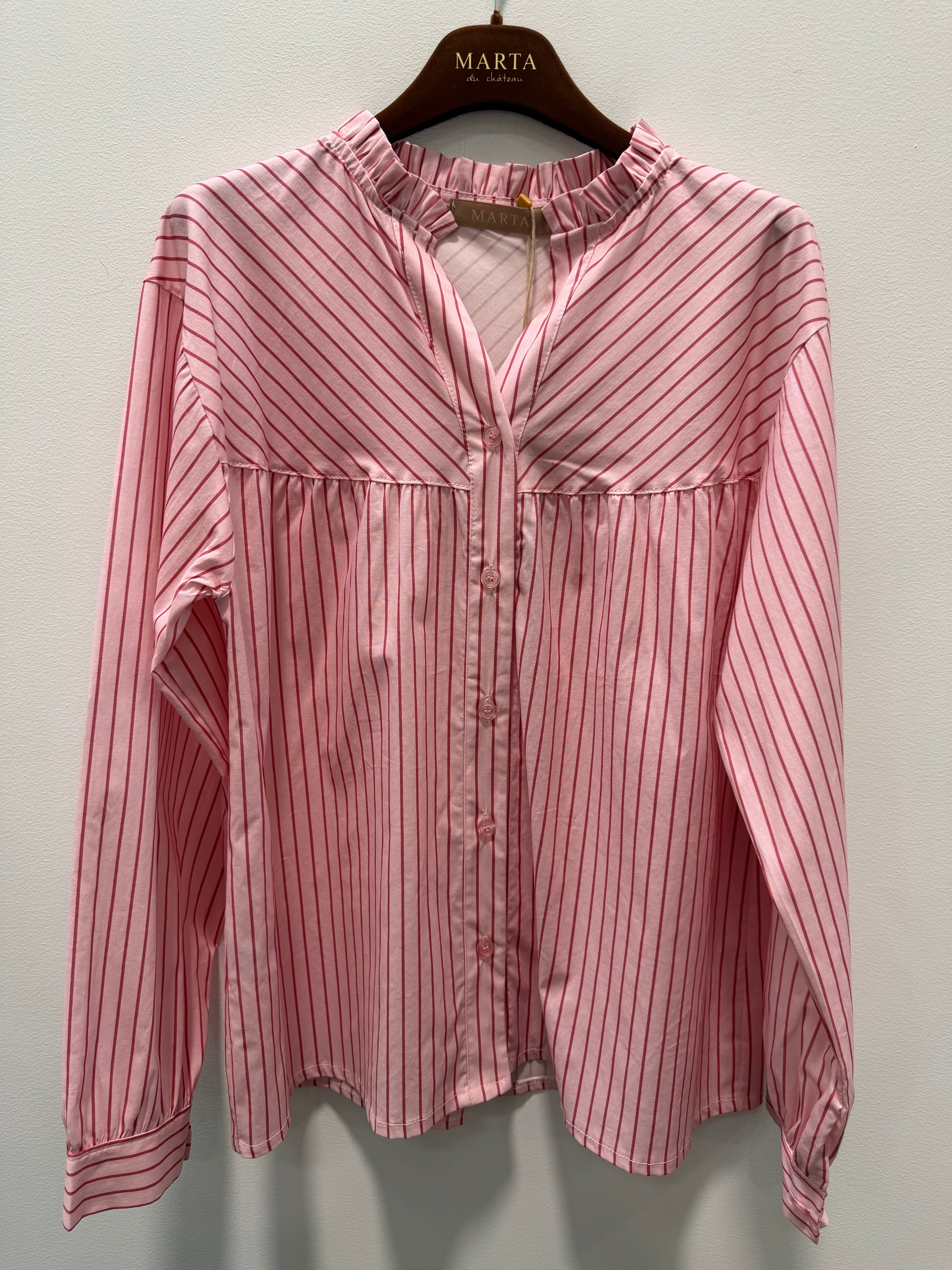 MARTA du château Skjorte - 7881 MdcKalina Skjorte i Rosa