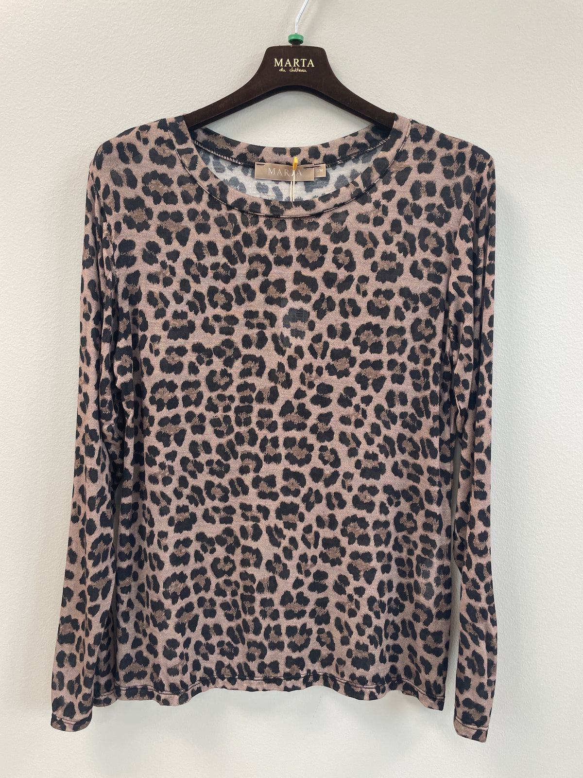 MARTA du château Bluse - 7914 MdcElissa Bluse i Fango3524 Leopard