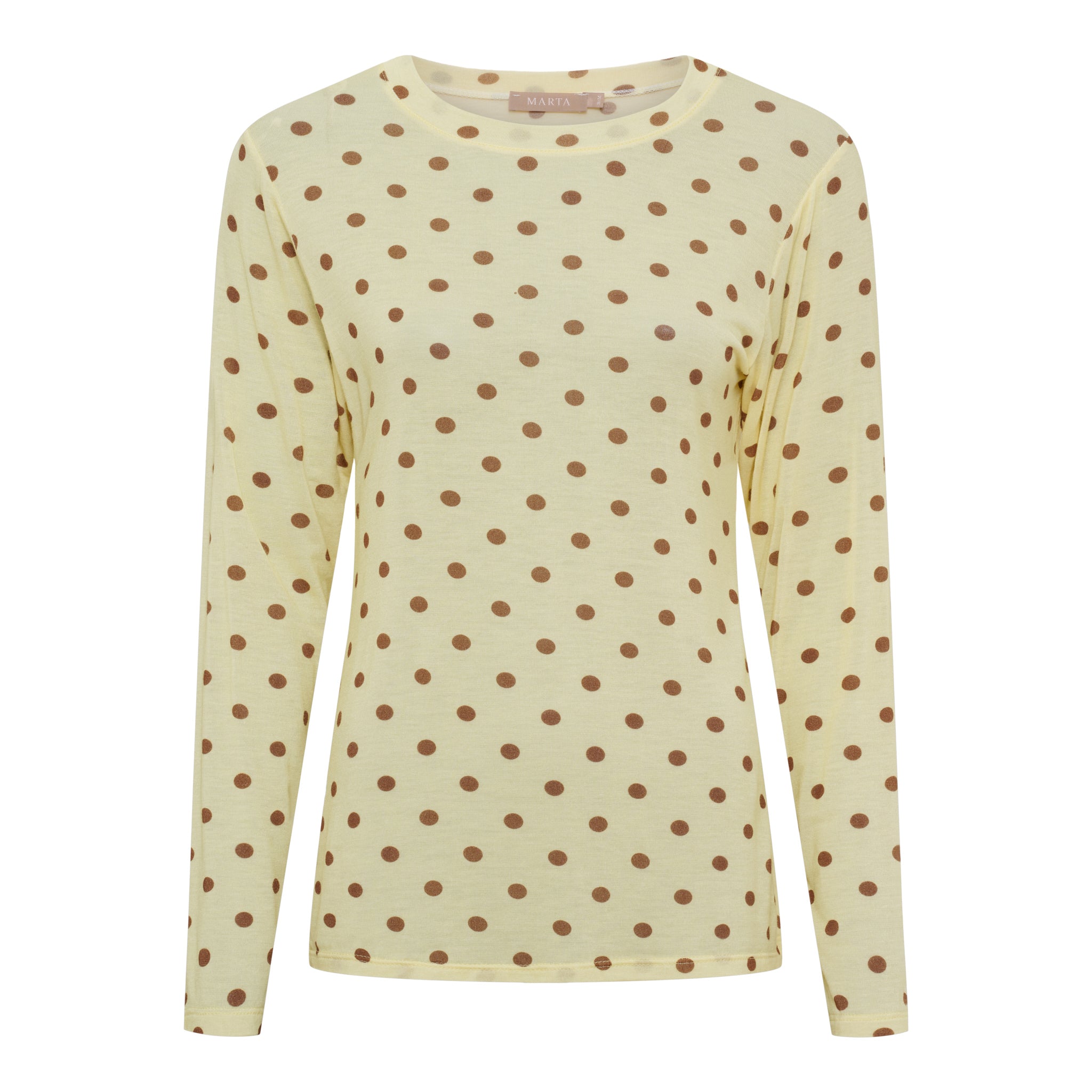 MARTA du château Bluse - 7914 MdcElissa Bluse i Giallo Dots