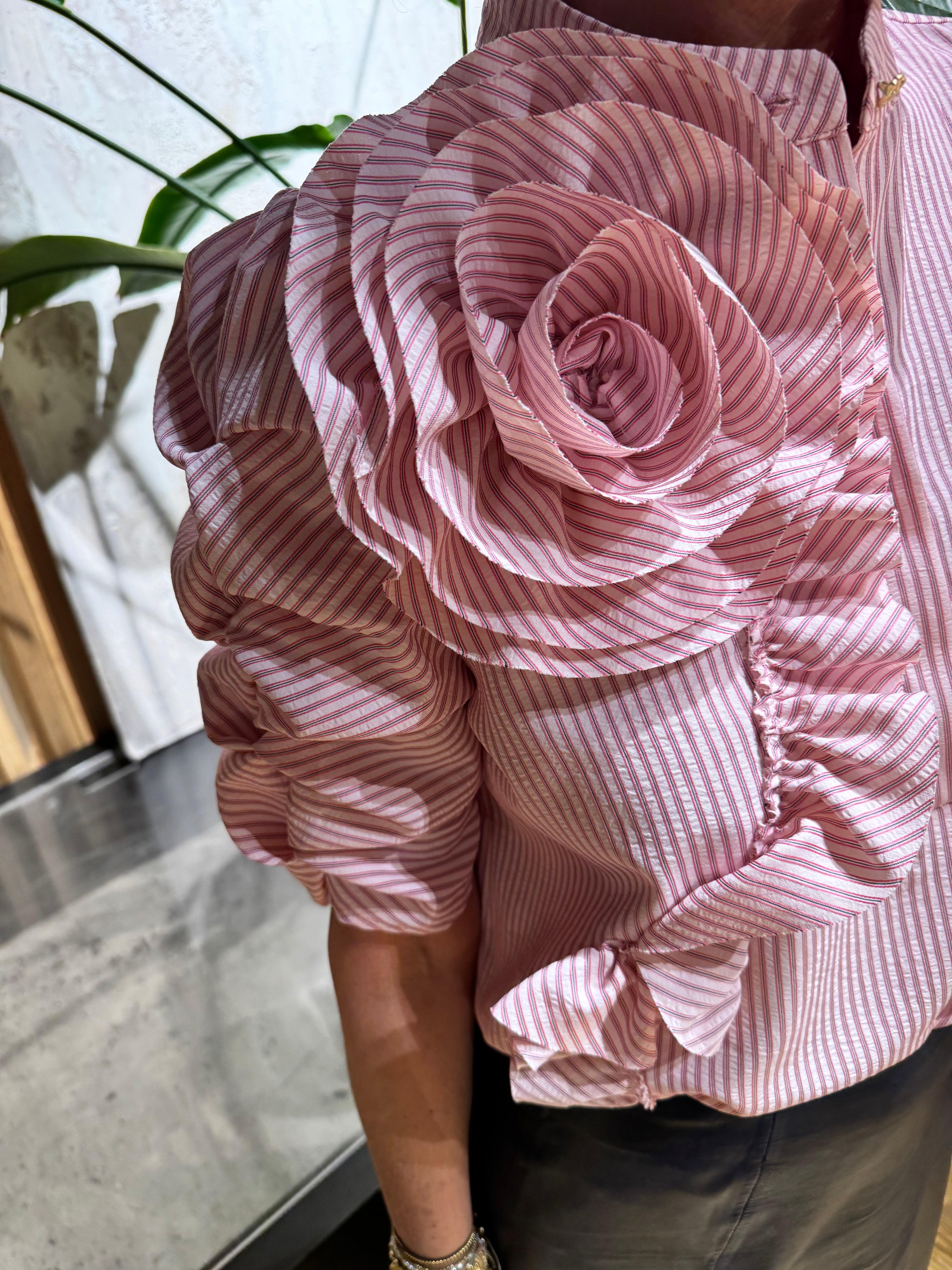 Gossia Bluse - ZabinaGO Ea Bluse i Pink Stripe