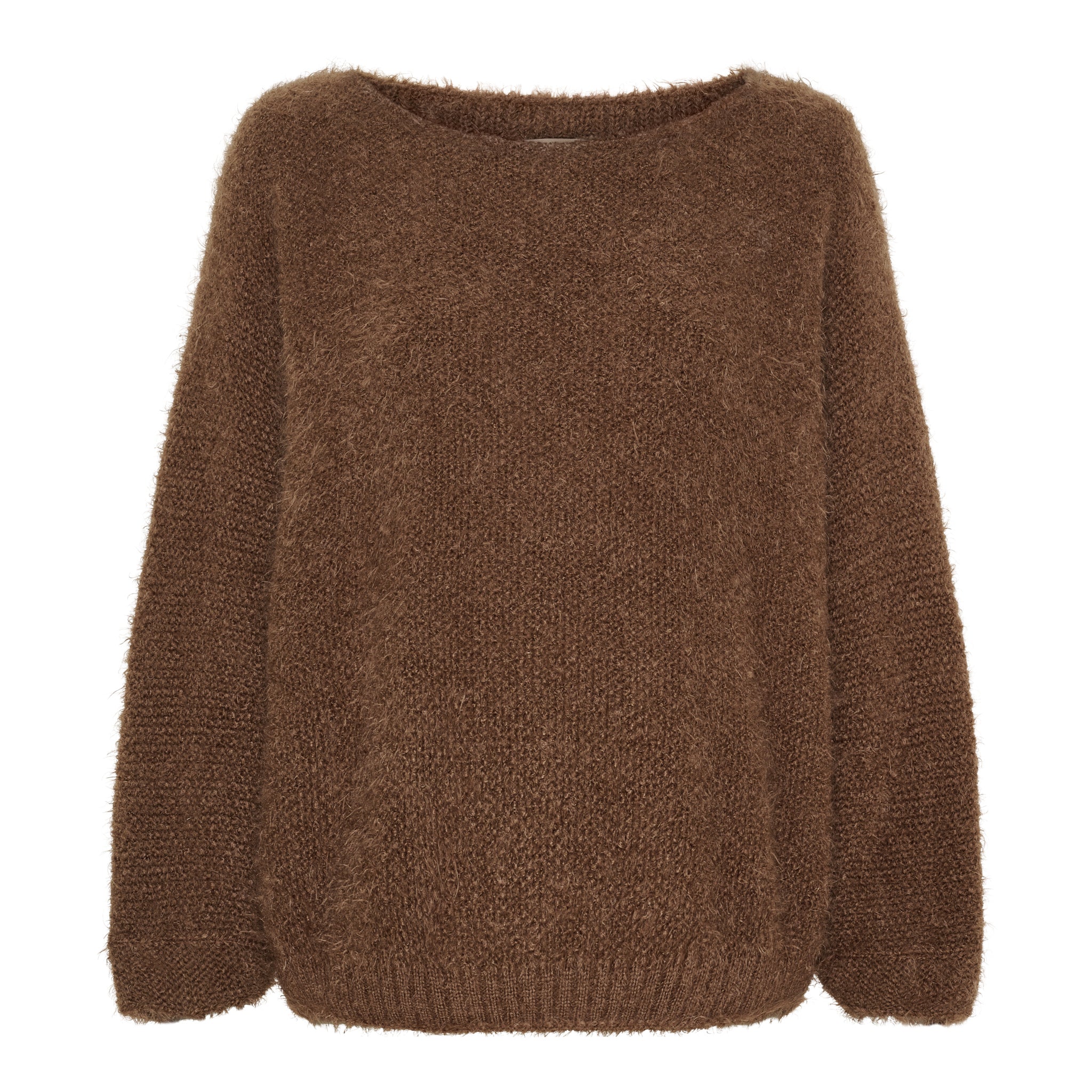 MARTA du château Strik - MdcAnouk Strik Bluse i Moro Brun