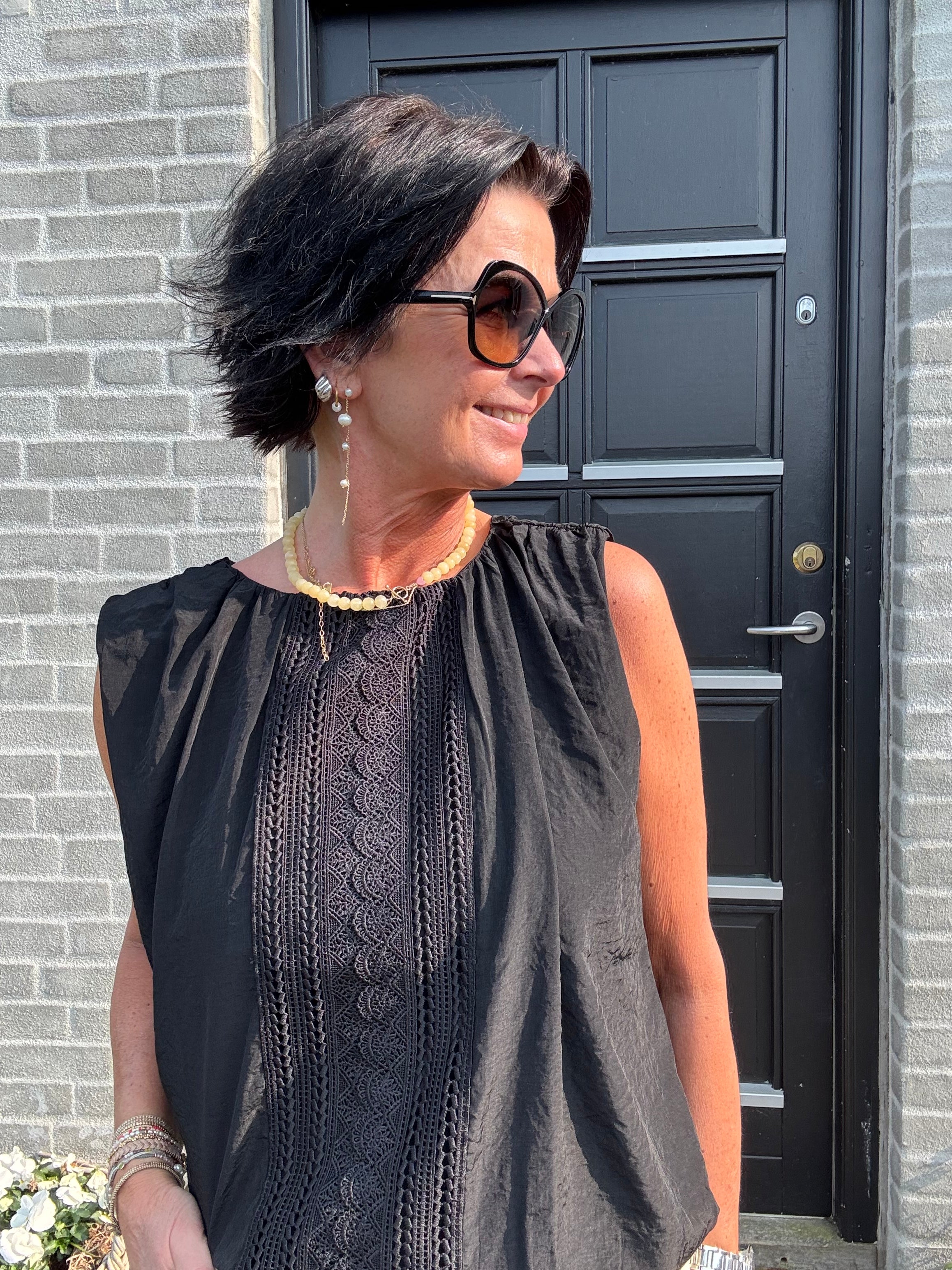 Gossia Top - SabbyGO Jo Top i Sort