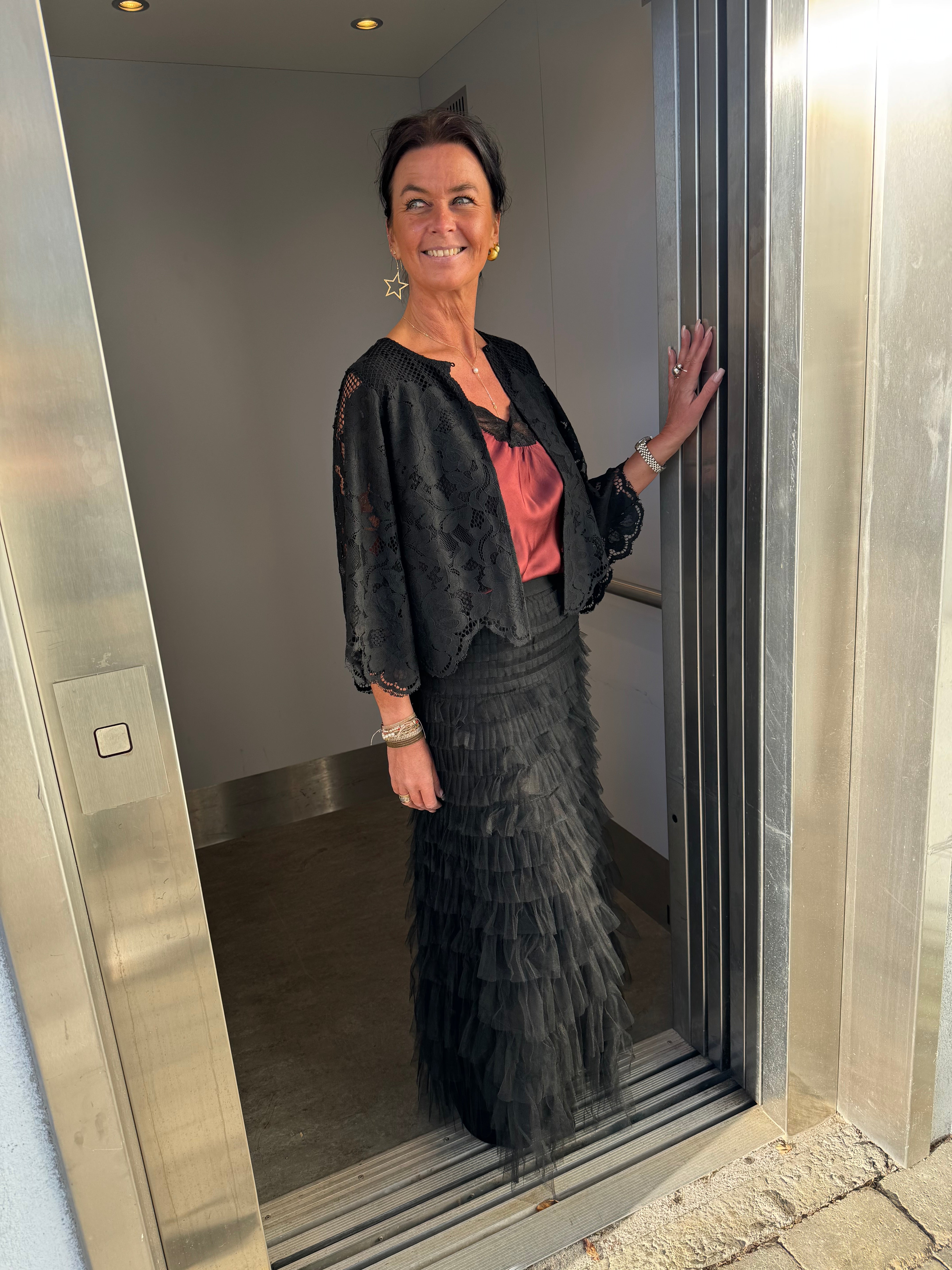 Co´couture Nederdel -  JadeCC Tyl Nederdel i Sort