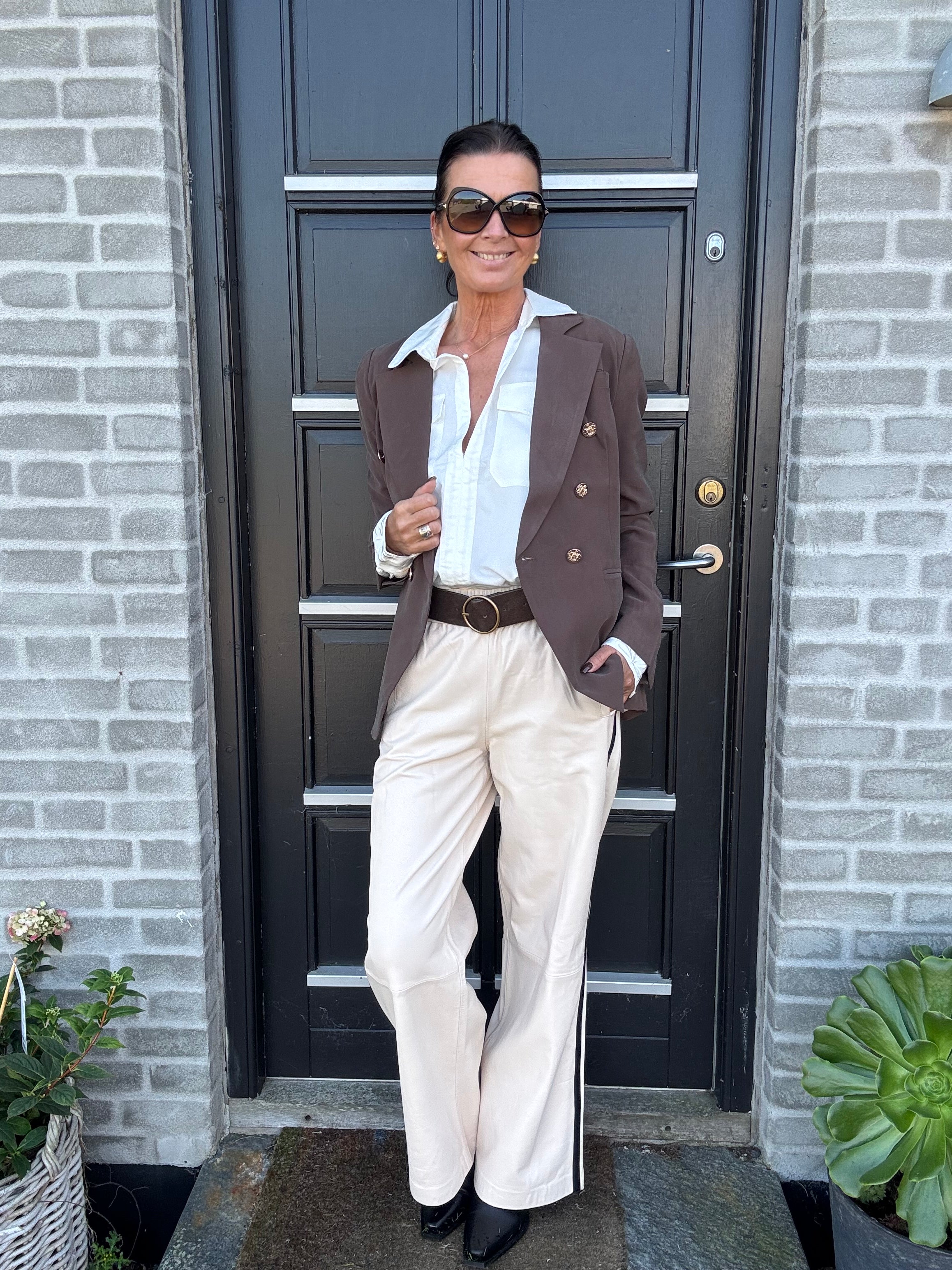 Gossia Blazer - PaulaGO Blazer i Coffee