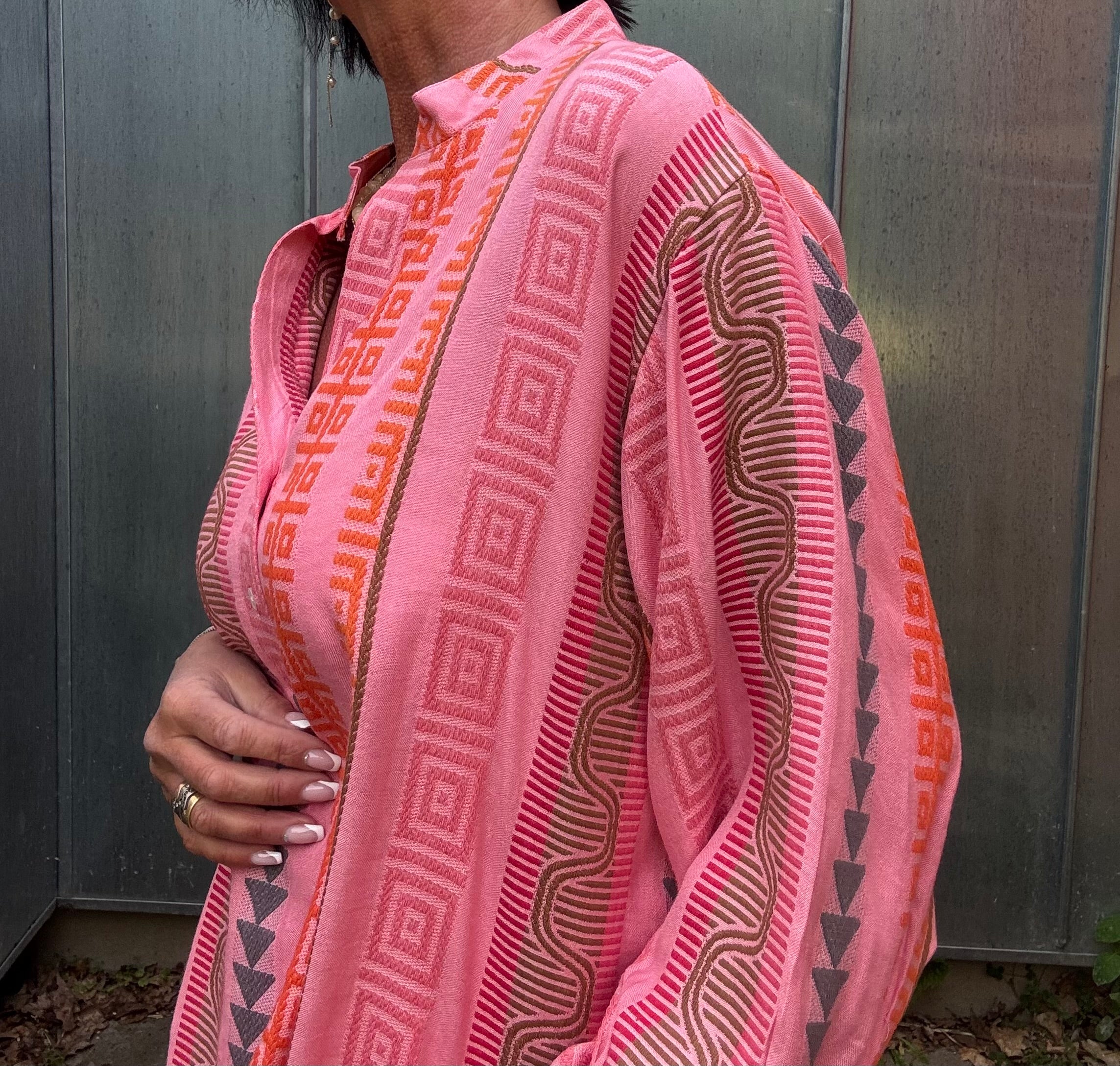 Black Colour Bluse - BcKos Bluse i Pink Multi