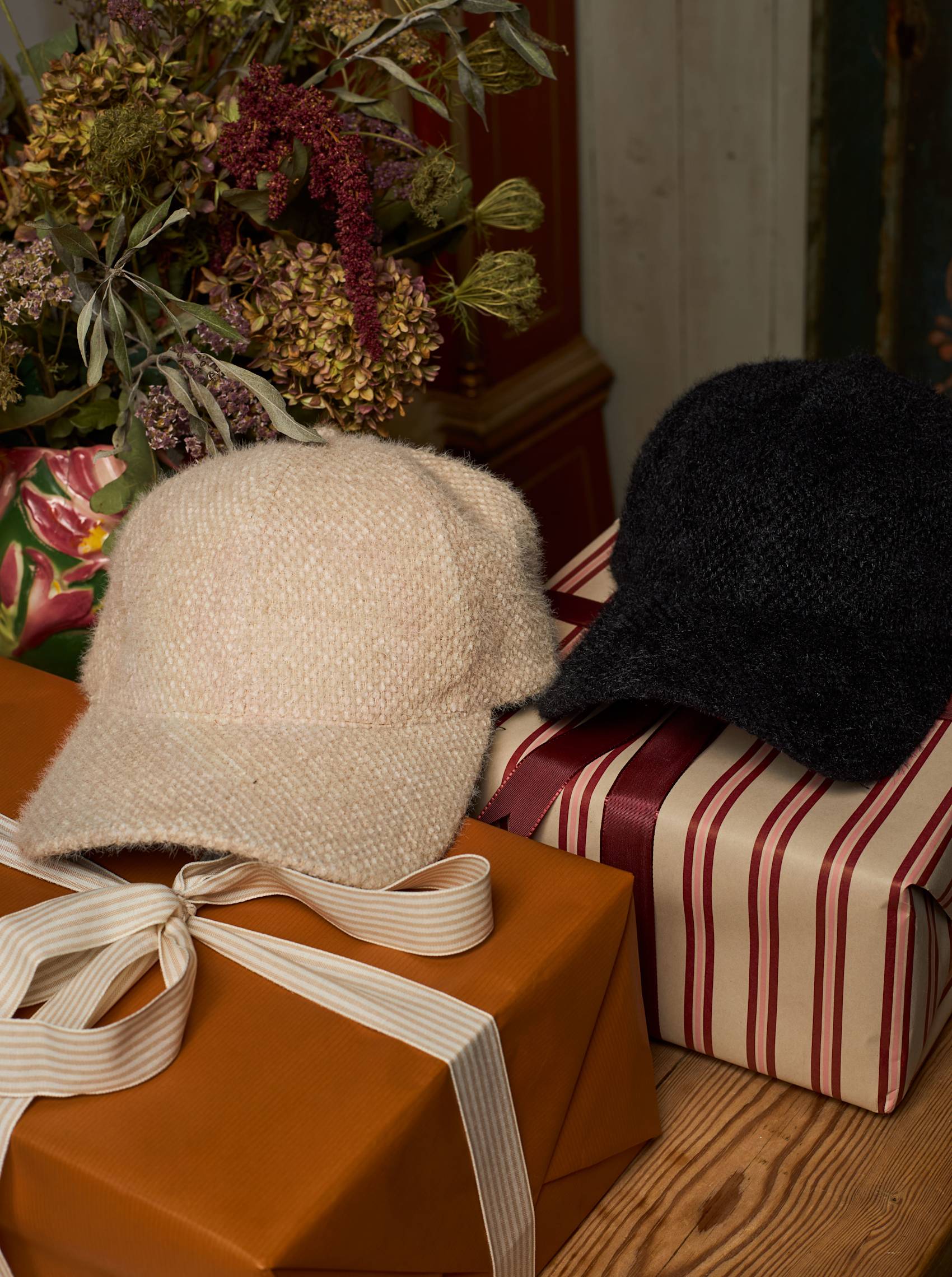 Black Colour Kasket - BcKeeley Cap i Sand