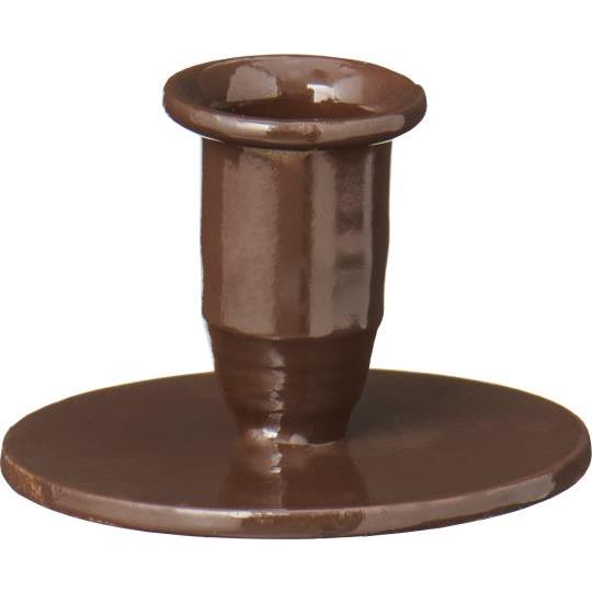 IB Laursen Lysestage - 90231-14 Lysestage Brun 1,3cm Lys