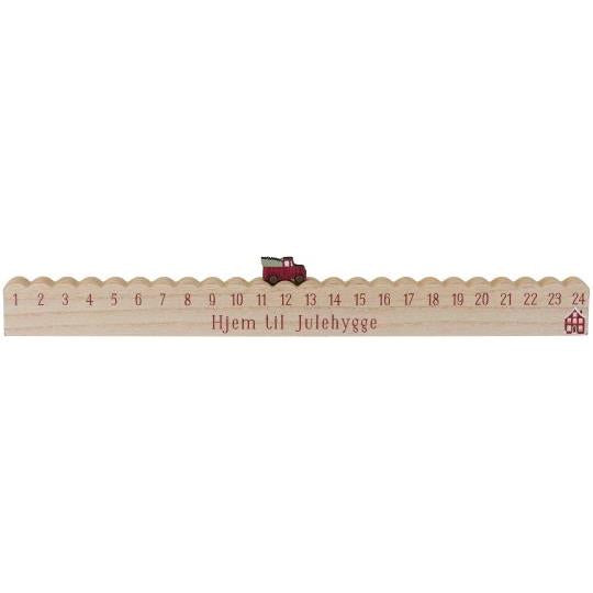 IB Laursen Julekalender - 92298-00 Julekalender 1-24 Med Bil