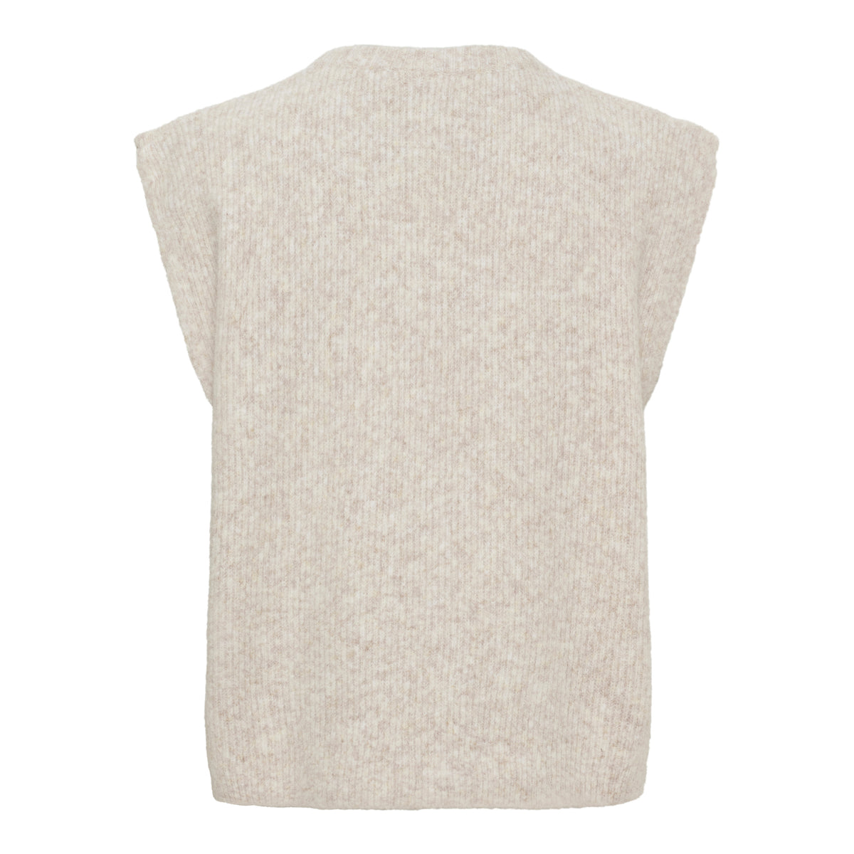 MARTA du château Vest - 9980 MdcCelestia Strik Vest i Beige
