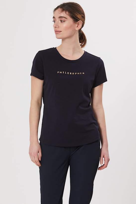 PBO - Philosopher T-Shirt i sort