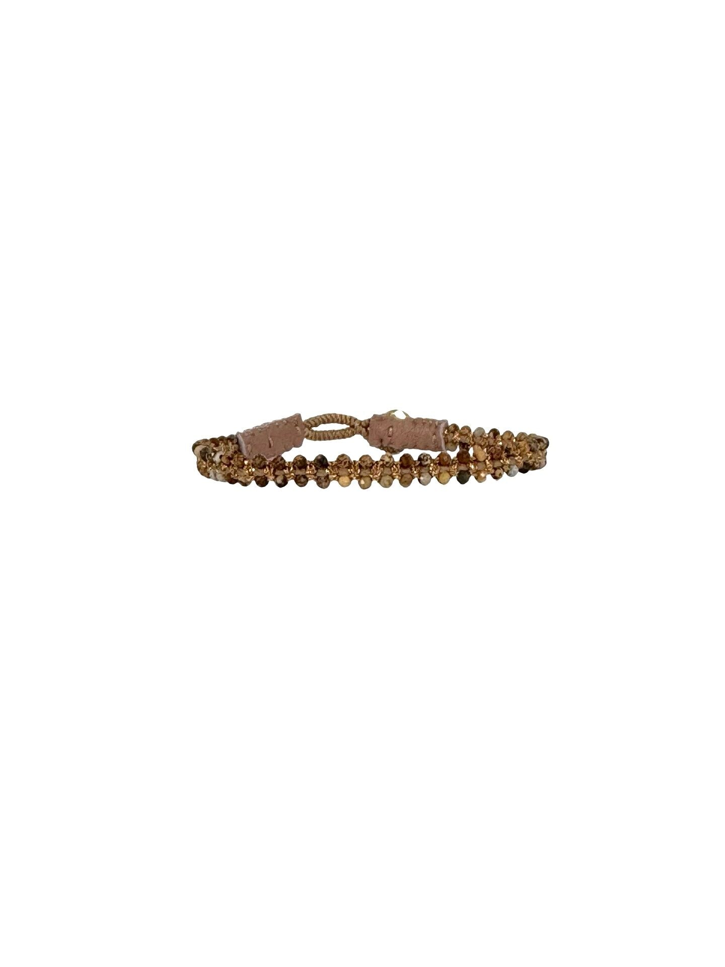 IBU Jewels Armbånd - AA07 Cap Pure Armbånd i Tiger Eye