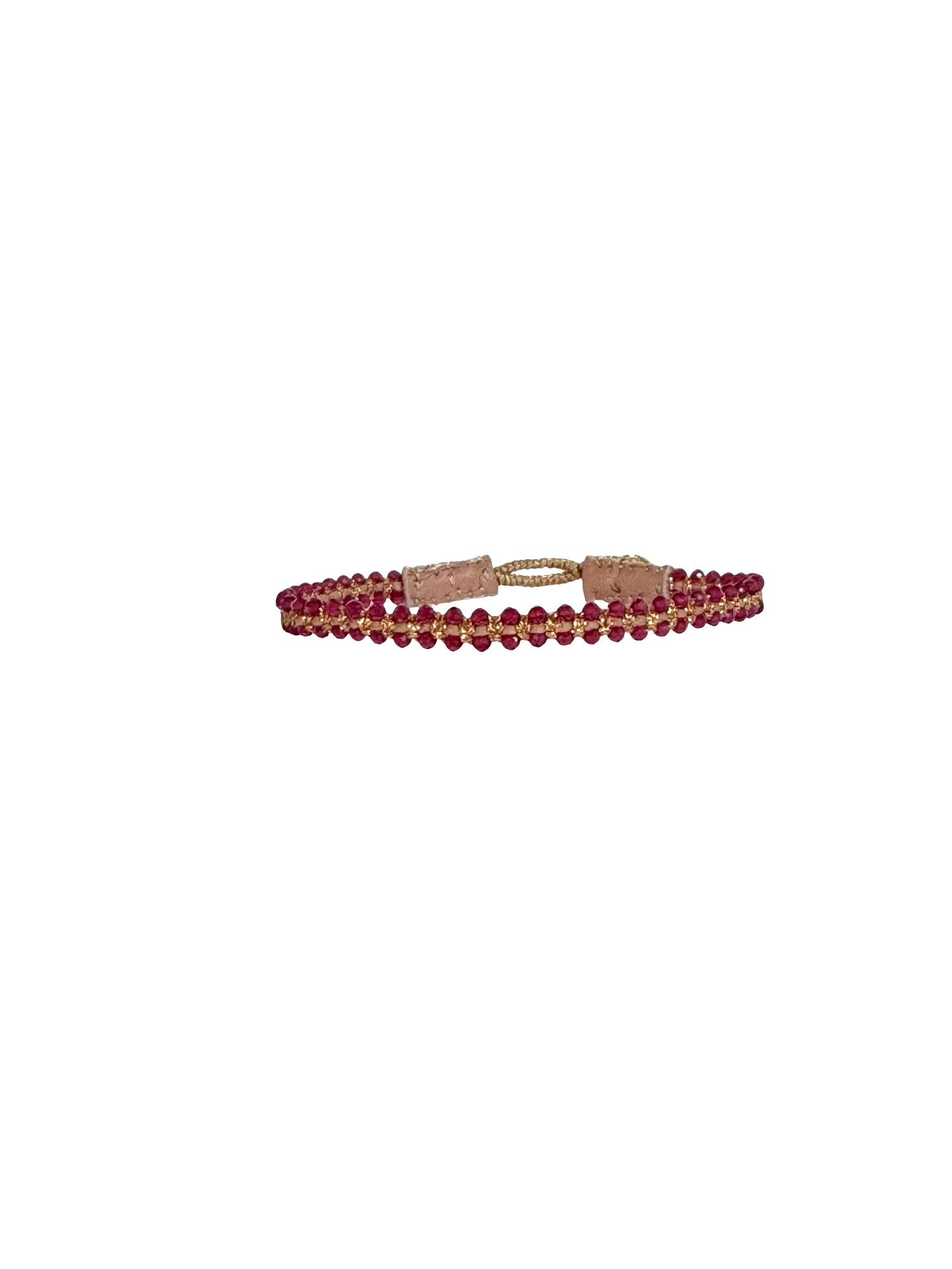 IBU Jewels Armbånd - AA22 Cap Pure Armbånd i Ruby