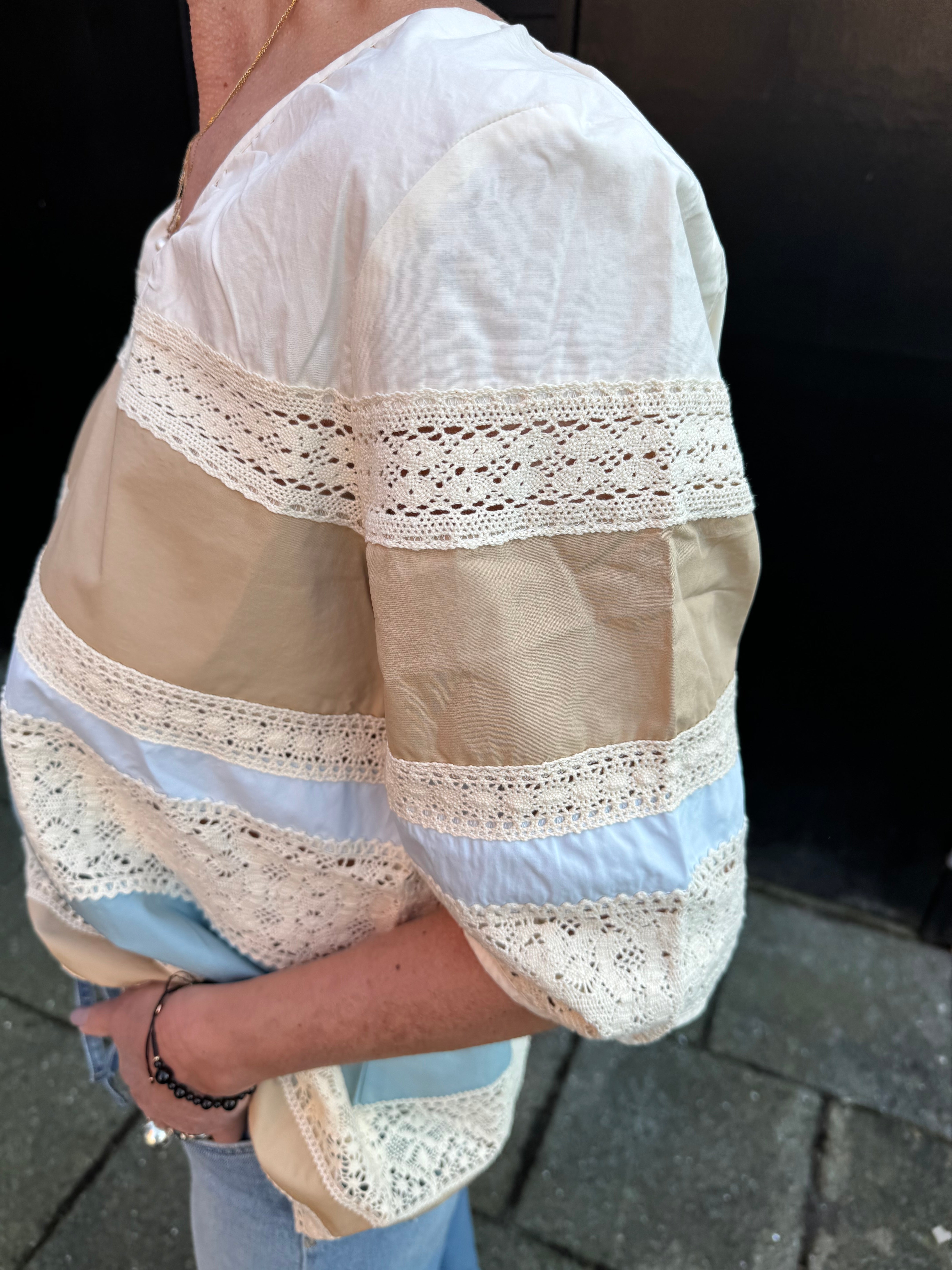 Atelier Rêve Bluse - IRAlice Bluse i Birch White