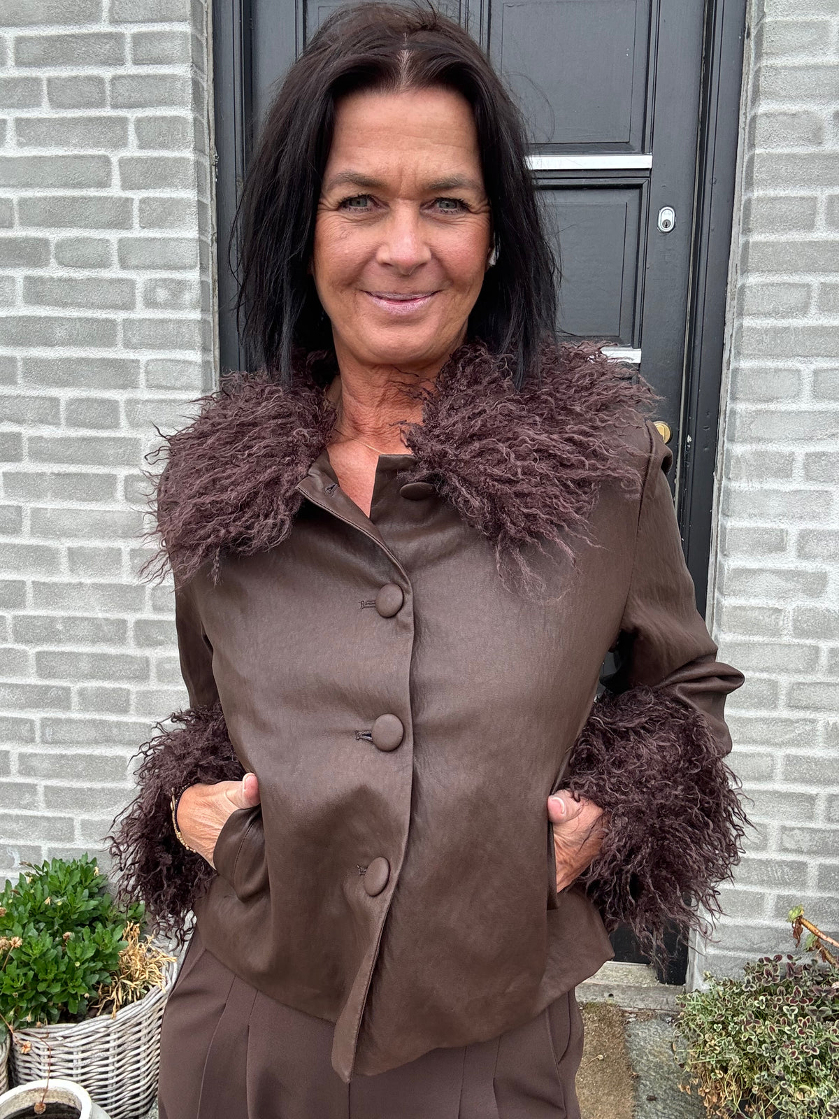 Lollys Laundry Jakke - TracyLL Jakke i Brown