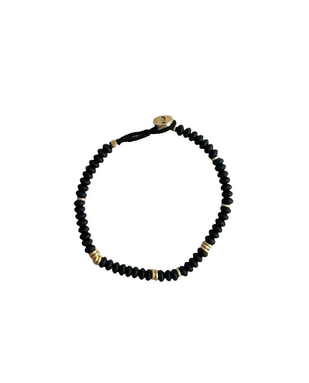 IBU Jewels Armbånd - AD-A Lulu Earth Armbånd i Onyx Mat
