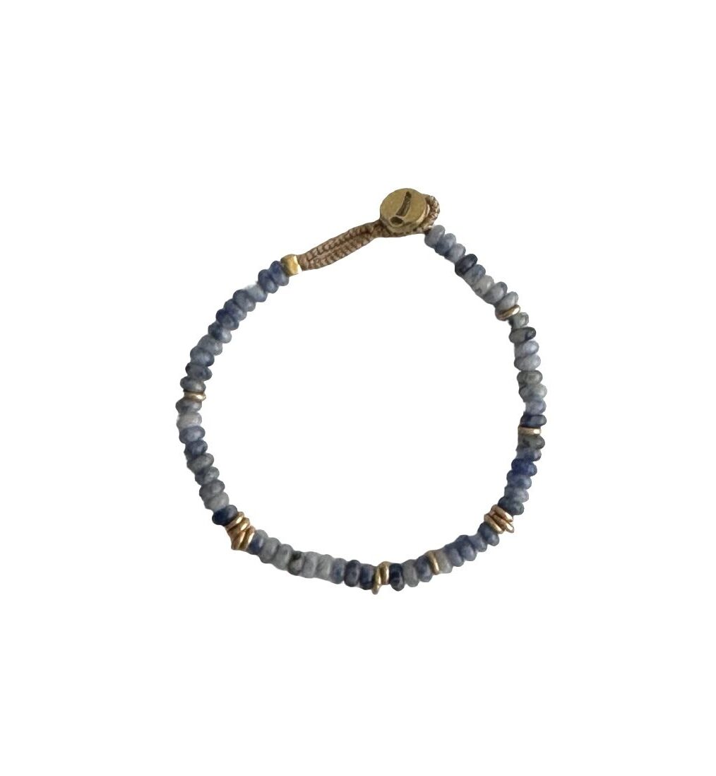 IBU Jewels Armbånd - AD-C Lulu Earth Armbånd i Blue Sodalite