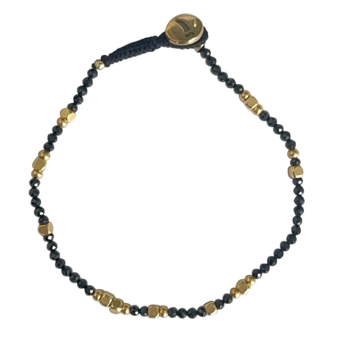 IBU Jewels Armbånd - AQ14 Lulu Liv Armbånd i Onyx Sort