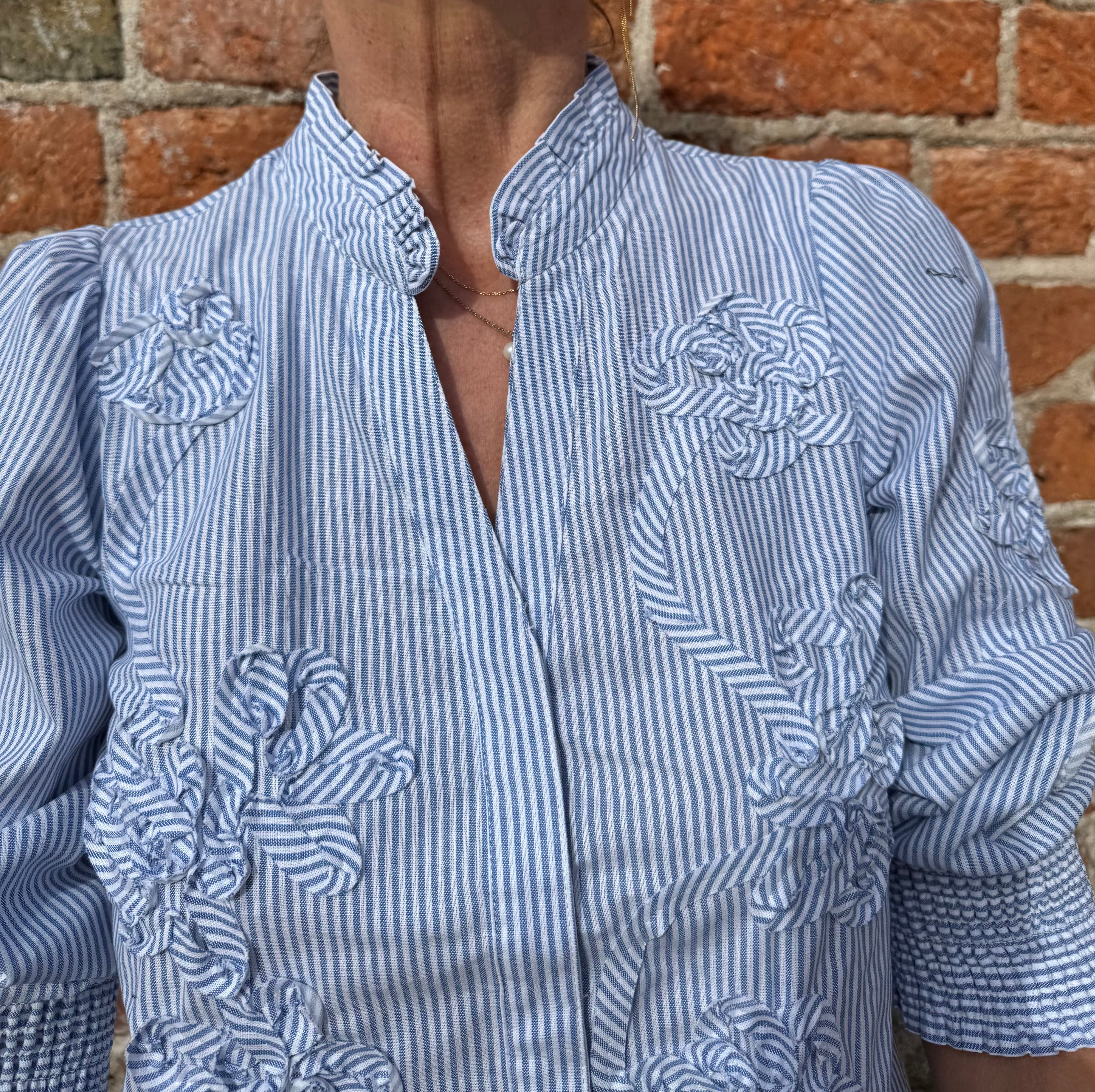 Nümph Skjorte - NuEmelia Skjorte i Placid Blue