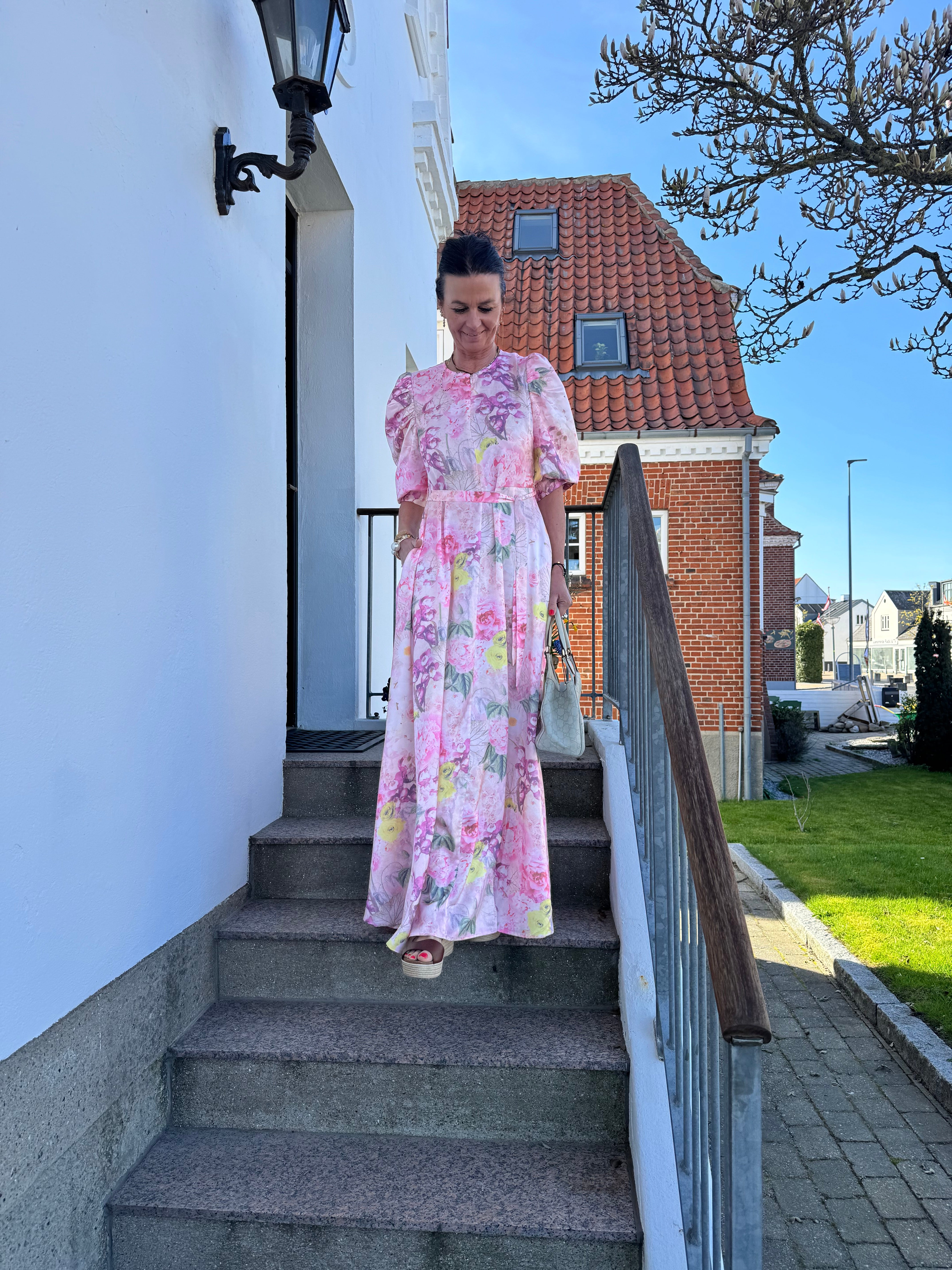 CRÁS Kjole - Kaylacras Maxi Kjole i Floral Garden