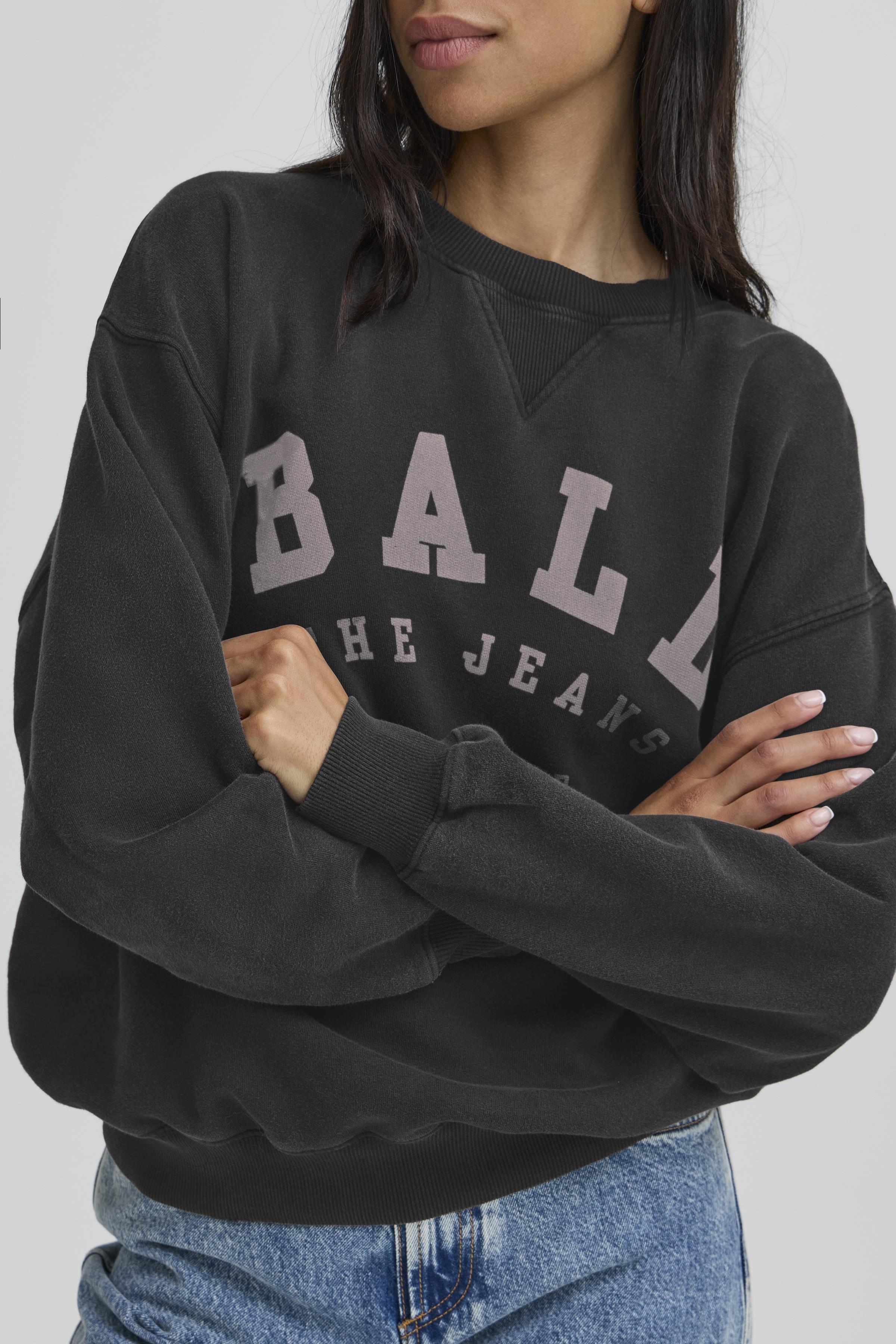 BALL Original Sweat - BaMaldini Crew Neck Sweat i Sort