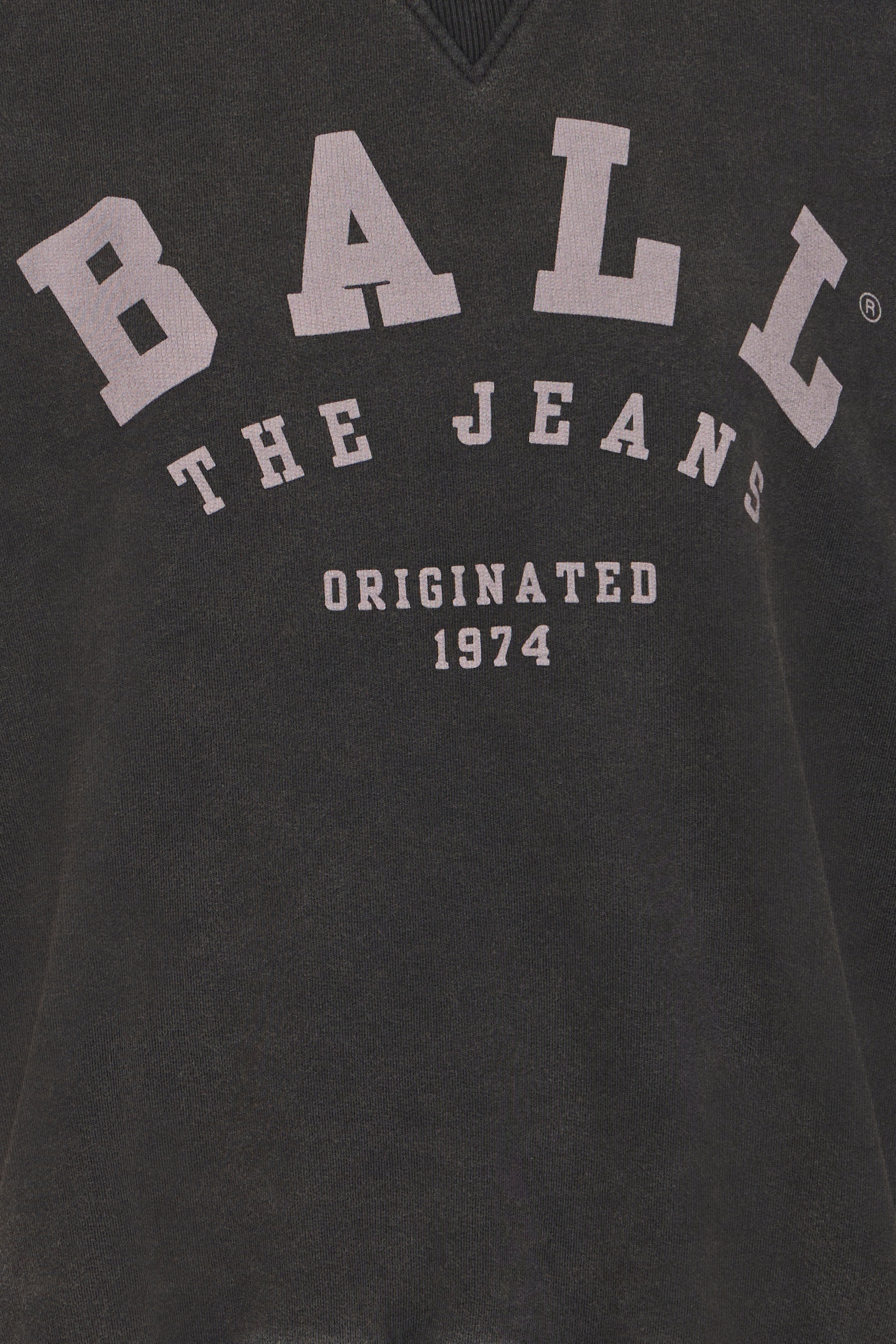 BALL Original Sweat - BaMaldini Crew Neck Sweat i Sort