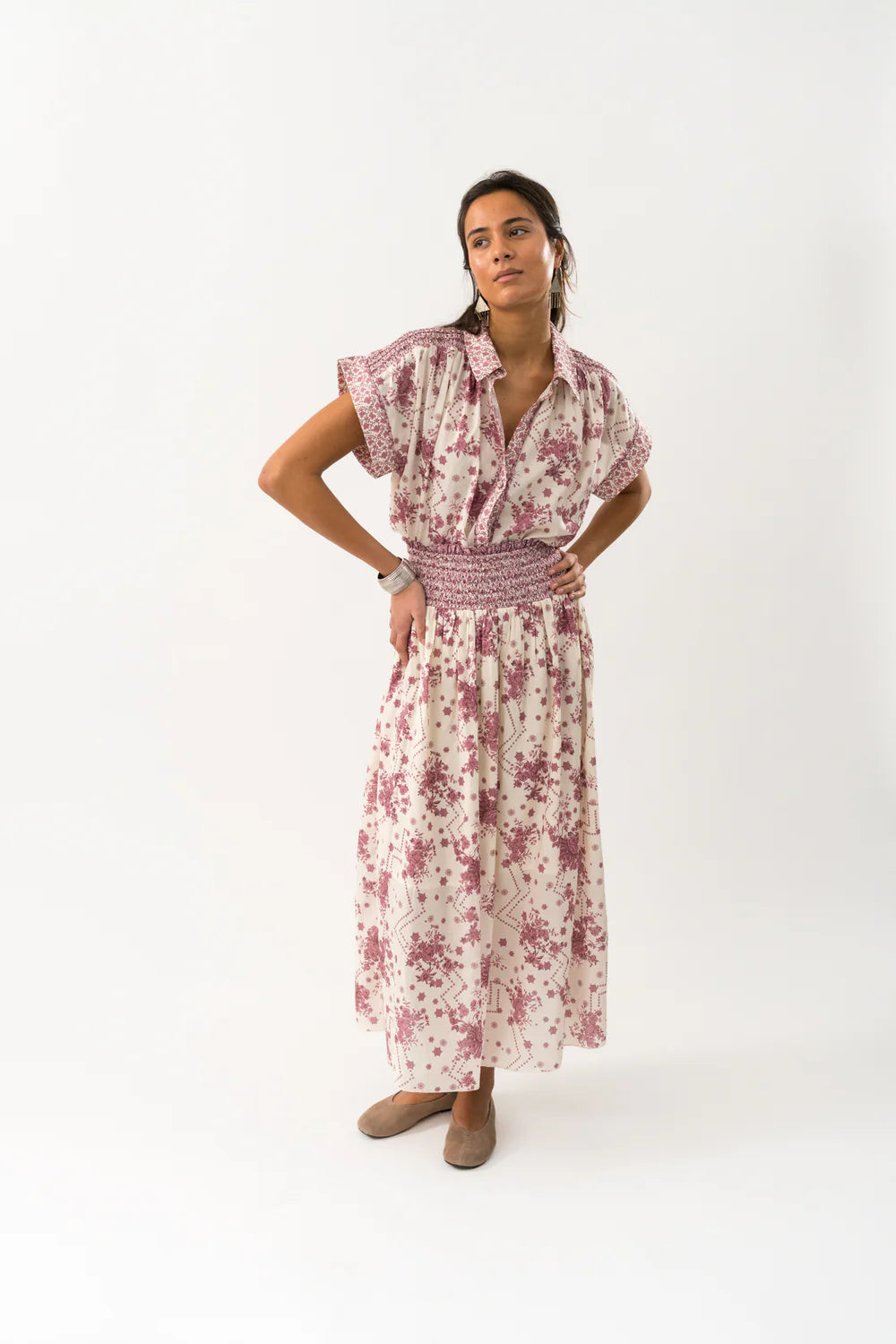 Lollys Laundry Bluse - BadalLL Bluse i Flower Print