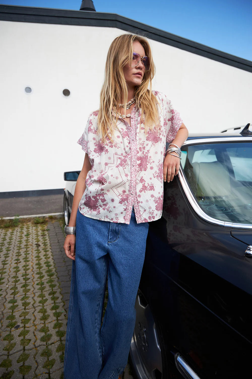 Lollys Laundry Bluse - BadalLL Bluse i Flower Print