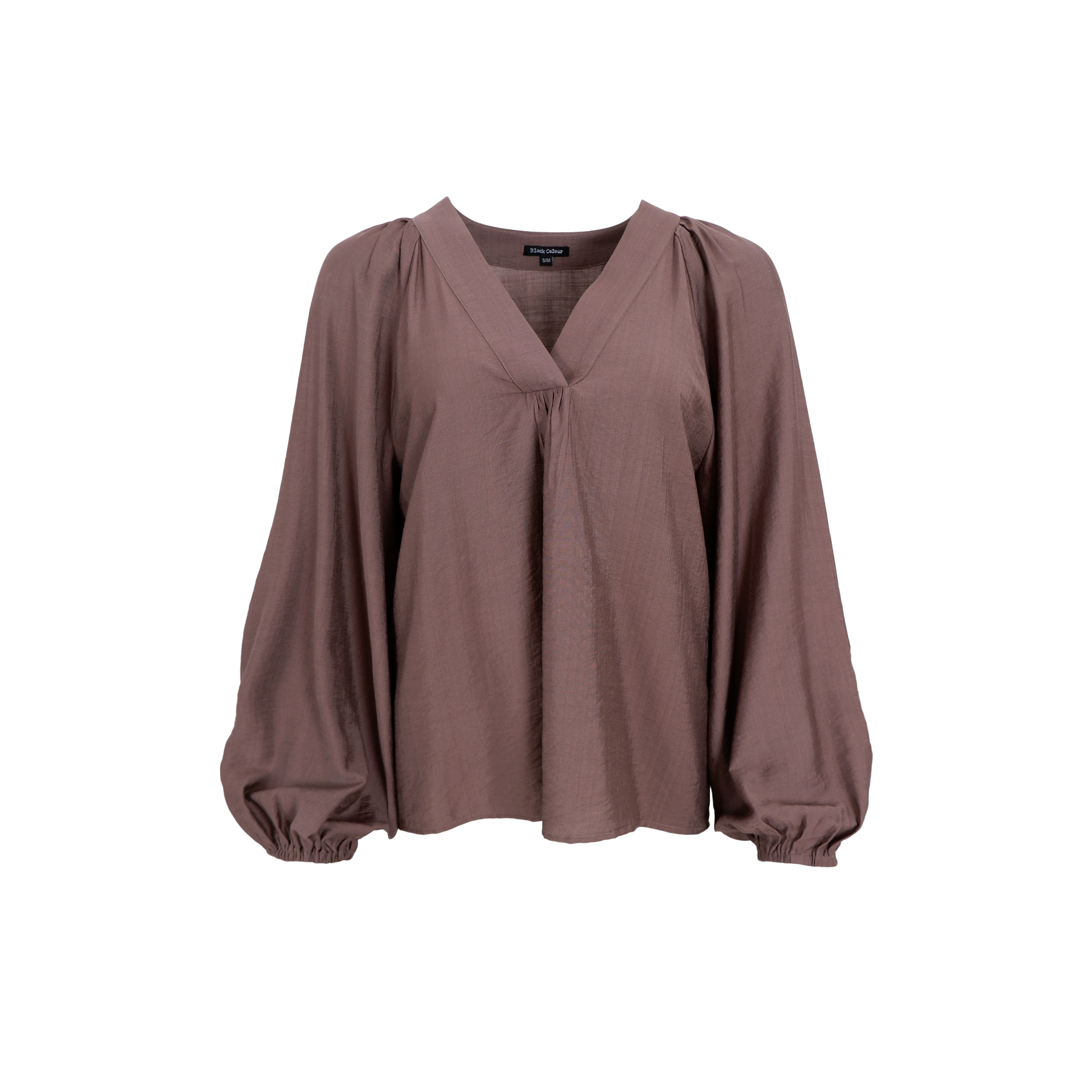 Black Colour Bluse - BcLuisa Raglan Bluse i Tobacco