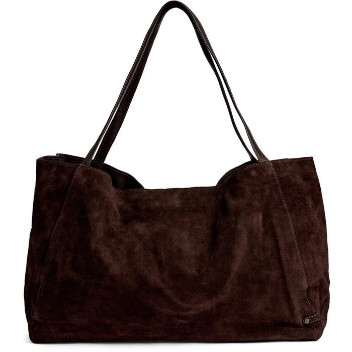 Depeche Shopper - 16982 Bilbao Shopper Taske i Chocolate Ruskind